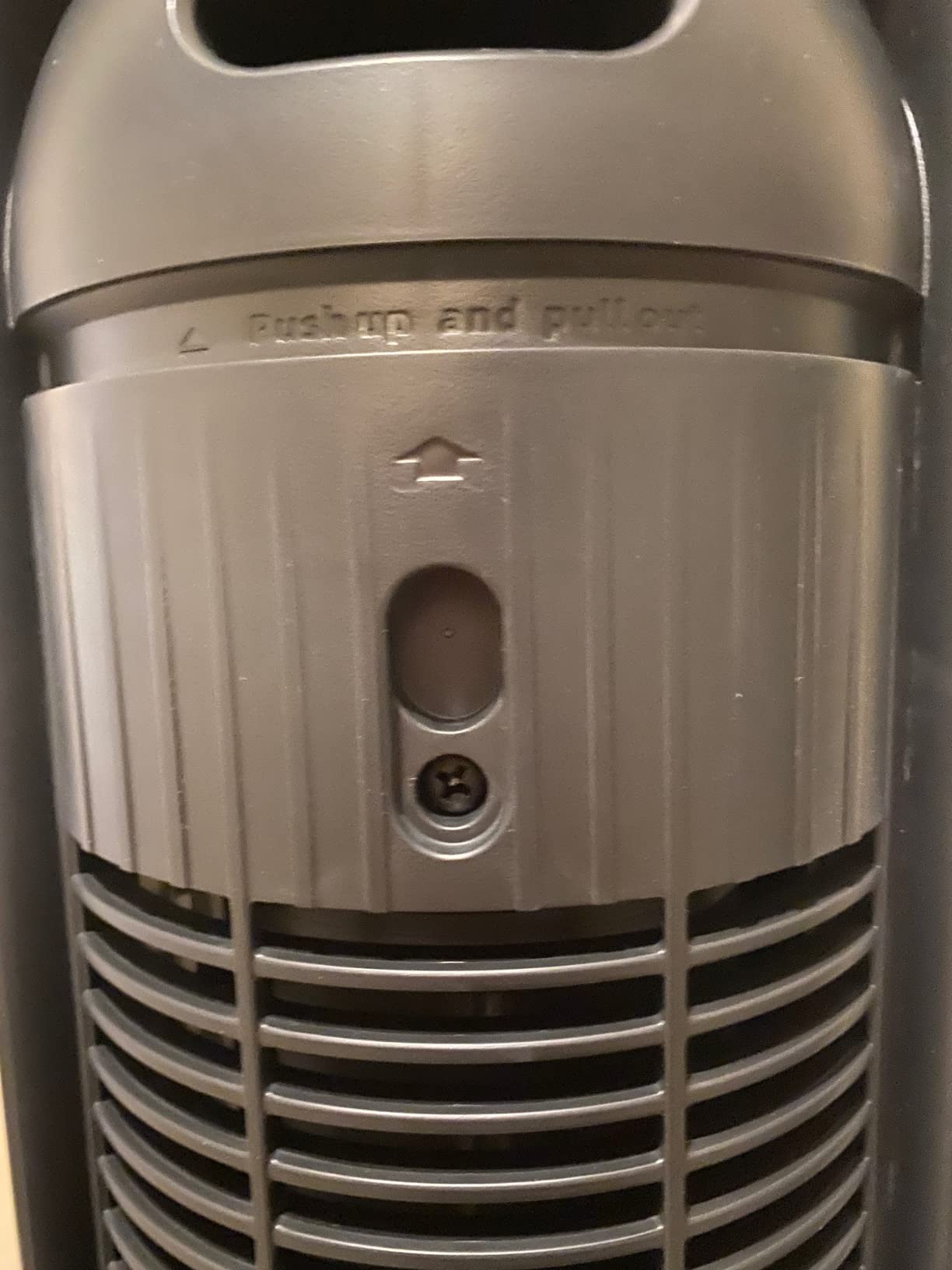 Dreo Tower Fan for Bedroom, 25ft/s Velocity Quiet Floor Fan, 90° Oscillating Fans for Indoors with 4 Speeds, 4 Modes, 8H Timer, Bladeless Fan, Standing Fans, Grey, Tower Fan 307 (DR-HTF007) customer photo 1