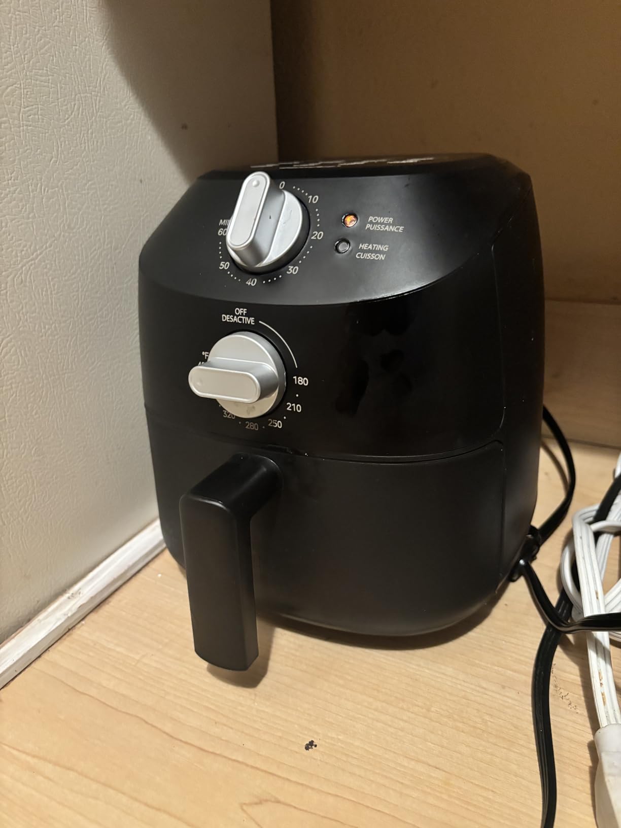 COMFEE' Compact 2.1 Quart Air Fryer with 12 Presets Menu Options, Adjustable Timer & Temperature Control 180-400 degrees F, Dishwasher-Safe Nonstick Fry Basket customer photo 1