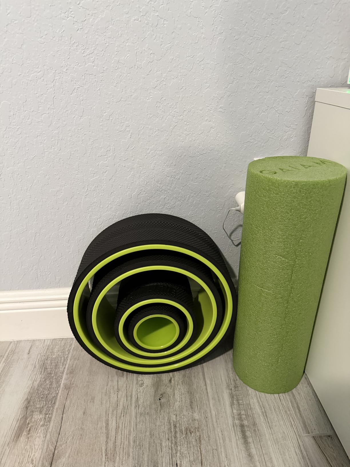 3 Pack Back Roller - Yoga Wheel for Back Pain Relief & Stretching, Back Wheel for Deep Tissue Massage, Foam Roller for Physical Therapy & Exercise customer photo 1