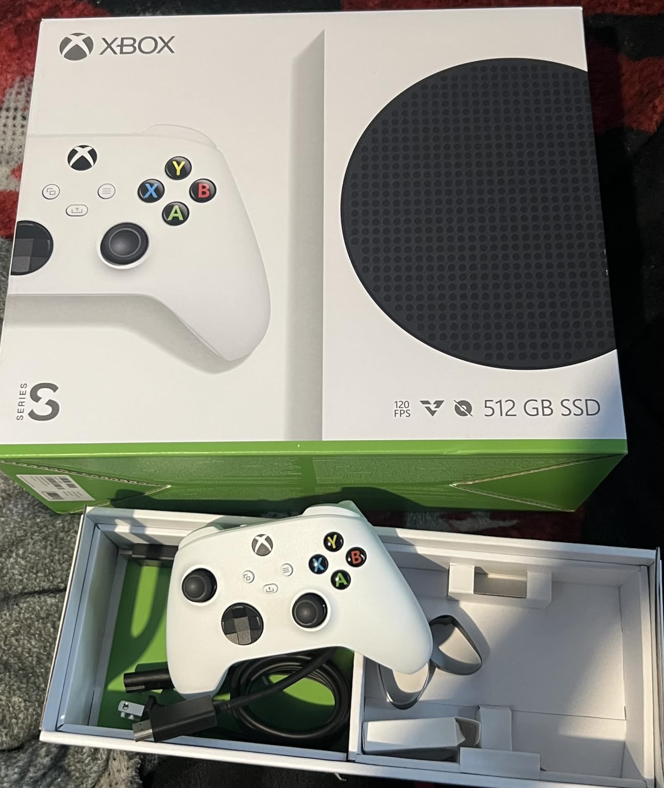 Xbox Series S - All Digital Gaming Console - 512GB SSD - Robot White customer photo 1