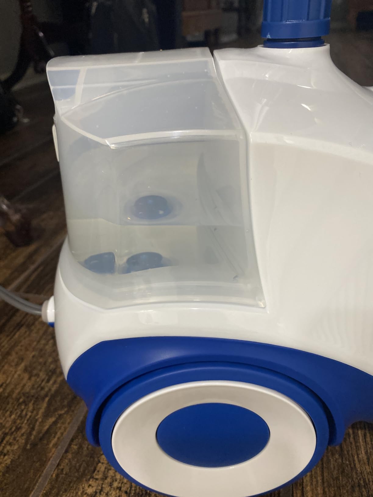Sweetcrispy Standing Garment Steamer, 1500W Powerful Steamer for Clothes with Roll Wheels, 1.7L Water Tank for 55 Min Continuous Steaming, Professional Wrinkle Remover Heats in 45 Seconds customer photo 2