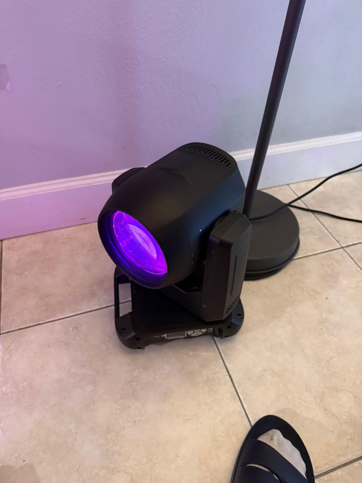 200W LED Moving Head Stage Lighting 5 Mode 10 Colors 14 GOBO 18 Prism DJ Light 14CH RGBW 4in1 Controlled By Scene Auto Sound Master-Slave DMX Moving Head Light DJ Lights for Party Club Church Show customer photo 1