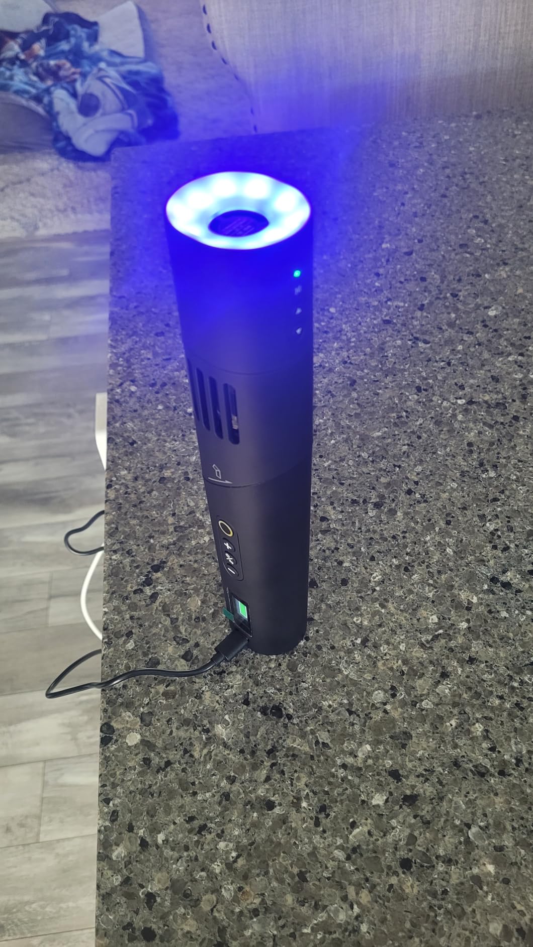 COLBOR CF5 Portable Fog Machine, 40W Mini Handheld Smoke Machine for Photography with Remote Control, Small Fogger for Halloween Party Cosplay, Rechargeable Fog Machine customer photo 1