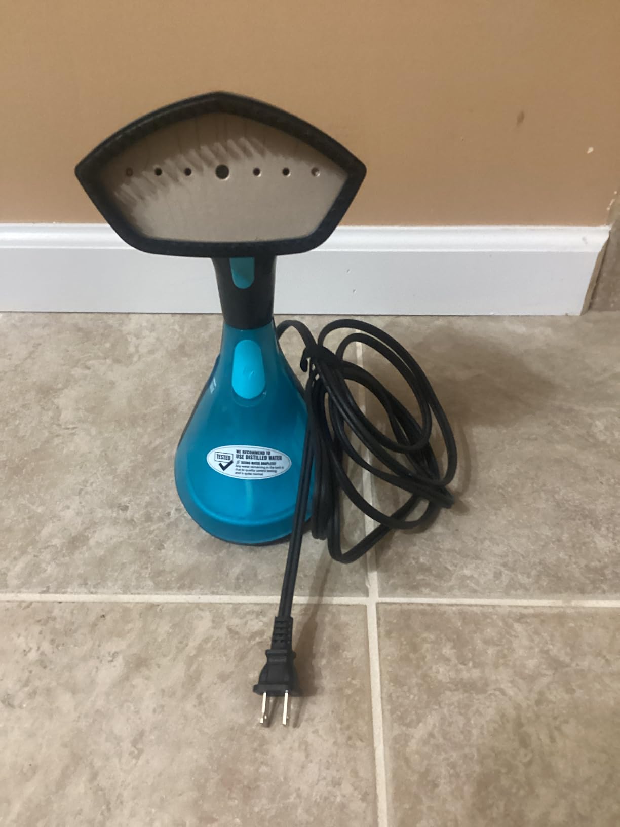 PurSteam Handheld Garment Steamer for Clothes - Powerful Wrinkle Remover with 3 Steam Settings, Large Removable Water Tank, and Fast Heat-Up - Portable Fabric Steamer for Home & Travel customer photo 1