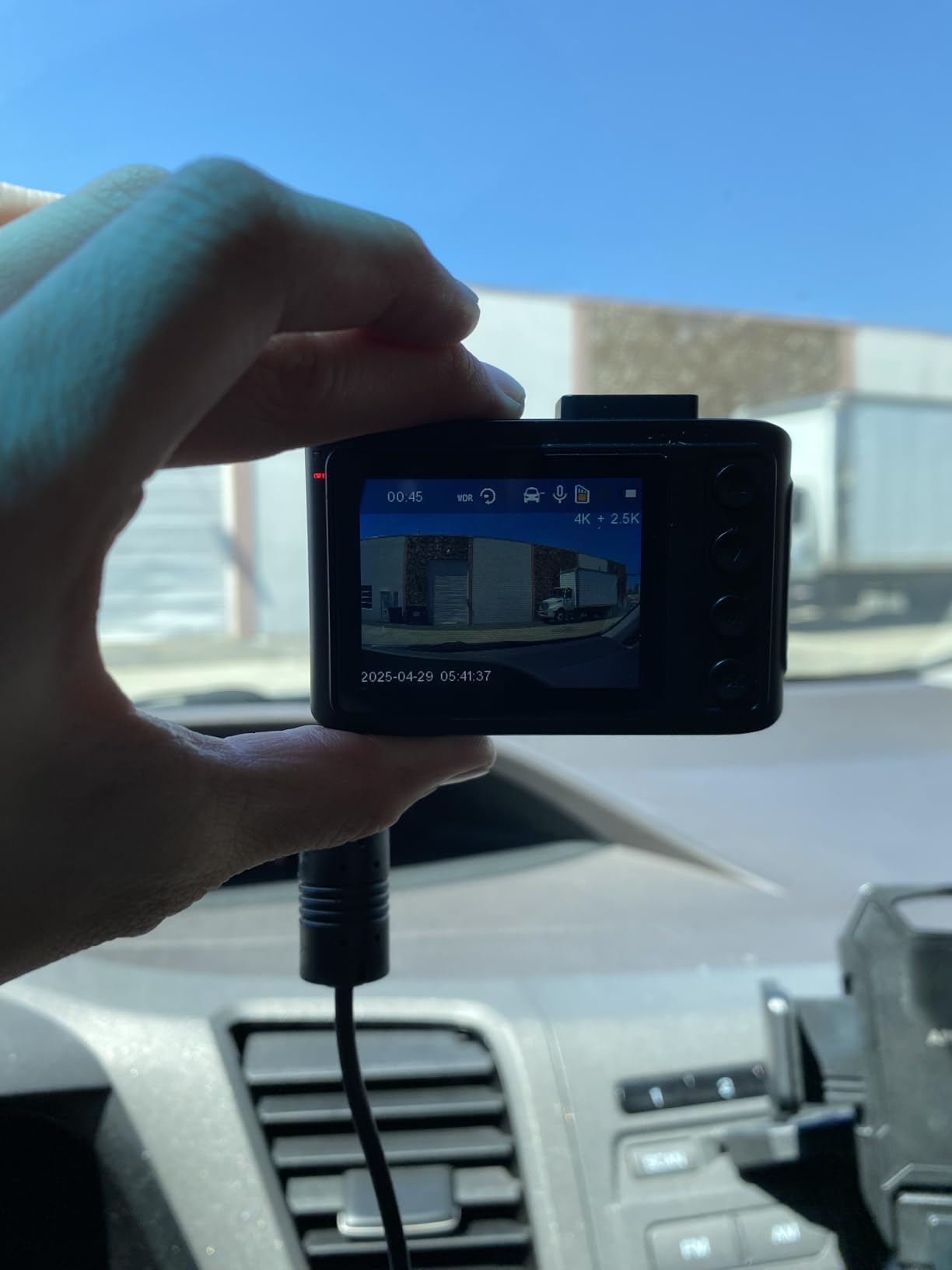 Dash Cam Front and Rear: 4K+2.5K Dual Channel Dash Cam-5GHz WiFi, GPS Dash Camera for Cars with 64GB Card, 2.0