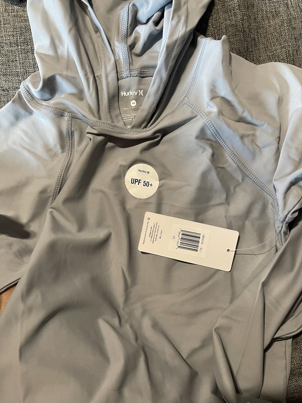 Hurley Rash Guard for Women with Hood, Long Sleeve Hoodie Swim Shirts for Women, Quick Dry UPF 50+ SPF Sun & UV Protection customer photo 1