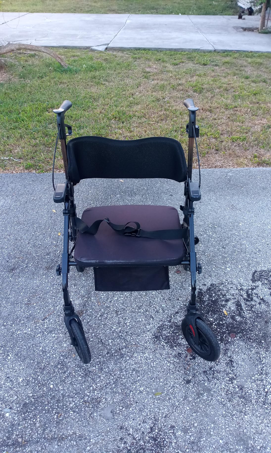 VOCIC Walkers for Seniors Z59, 2 in 1 Walker Wheelchair Combo, 400 LBS Weight Capacity, 10