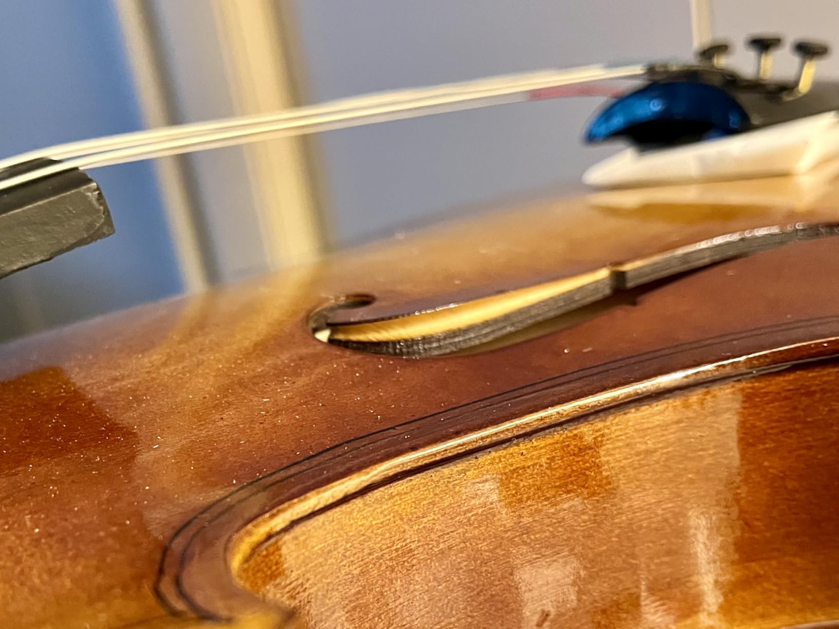 Ktaxon 16-Inch Wooden Acoustic Viola Set for Adults and Beginners, Solid Vintage-Inspired Handmade Wooden Violas with Case, Bow, Rosin, Full Size Viola Instrument, Brown customer photo 1