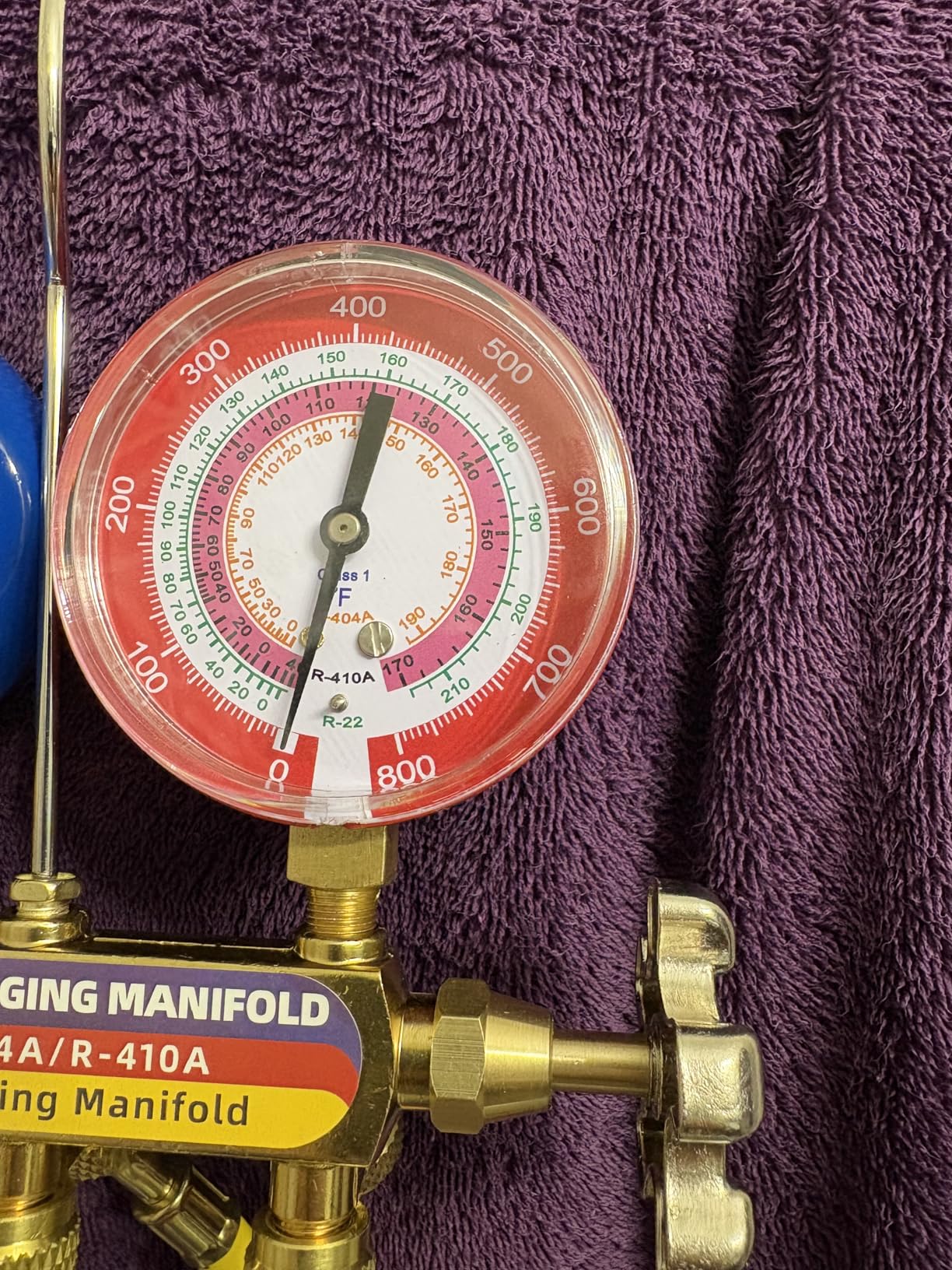 2026 Upgrade 42004 Test and Charging Manifold with 3-1/8