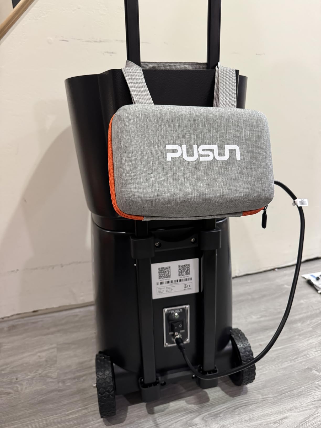 PUSUN PT-Smart Pro Internal Oscillation Tennis Ball Machine: App with 12 Built-in Training Modes, 28-Pt Custom Drills, 75MPH, 5H, 32.6lb Portable for Tennis & Padel customer photo 2