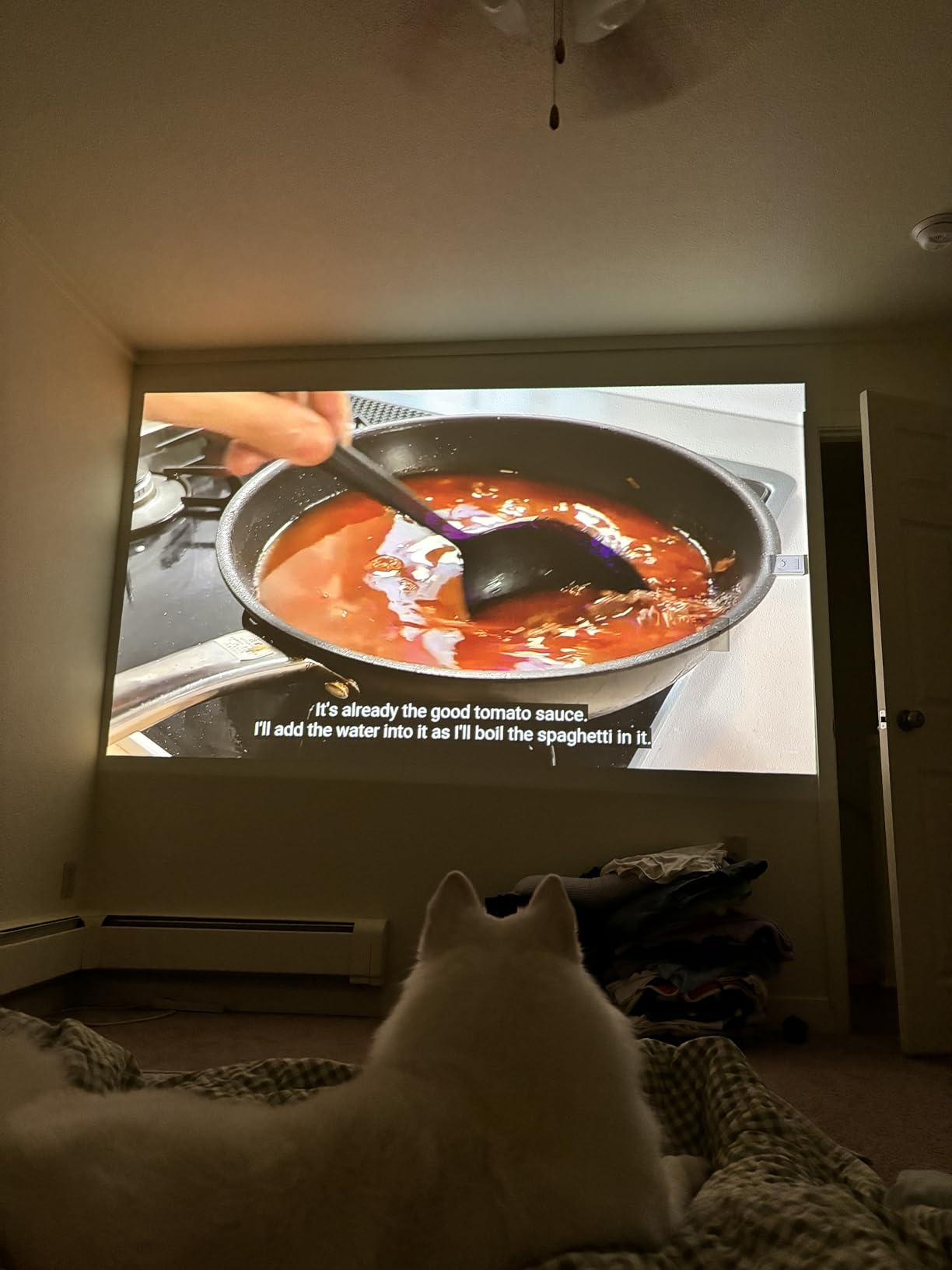 XGIMI MoGo 4 Portable Projector, Google TV with Licensed Netflix, 360° Adjustable Stand, 2.5 Hours of Playtime, 2 x 6W Harman Kardon, Outdoor Projector with WiFi and Bluetooth customer photo 1