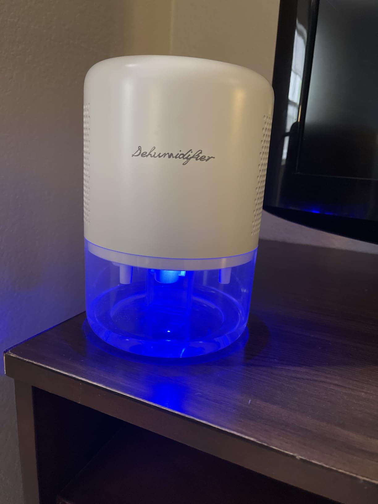 Dehumidifier for Home Small Quiet Dehumidifiers for 44OZ Water Tank Auto Defrost and Shutoff 10 Colors Light 4 Timer Options 3 Modes Portable Dehumidifiers for Bedroom Bathroom Closet RV customer photo 2