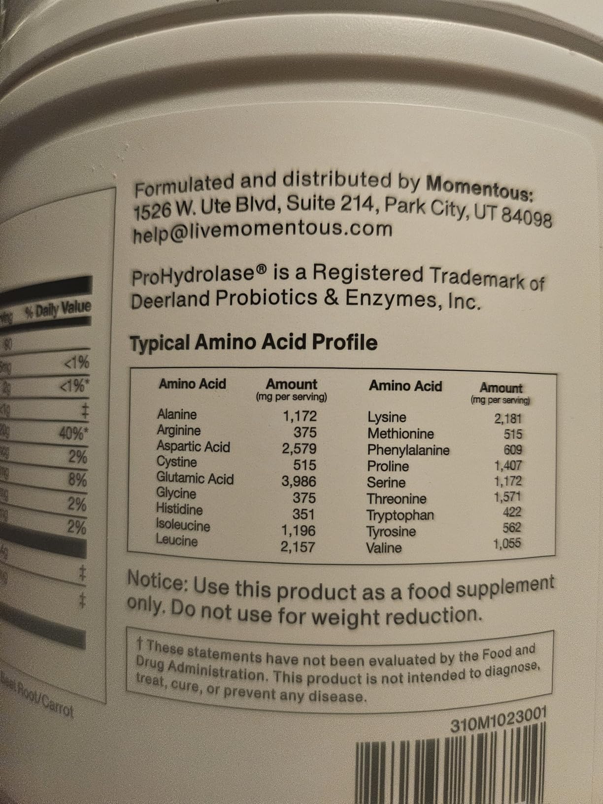 Momentous Essential Grass-Fed Whey Protein Powder - 20g Whey Isolate Protein - NSF Certified for Sport - Gluten-Free - 12 Servings - Strawberry customer photo 2