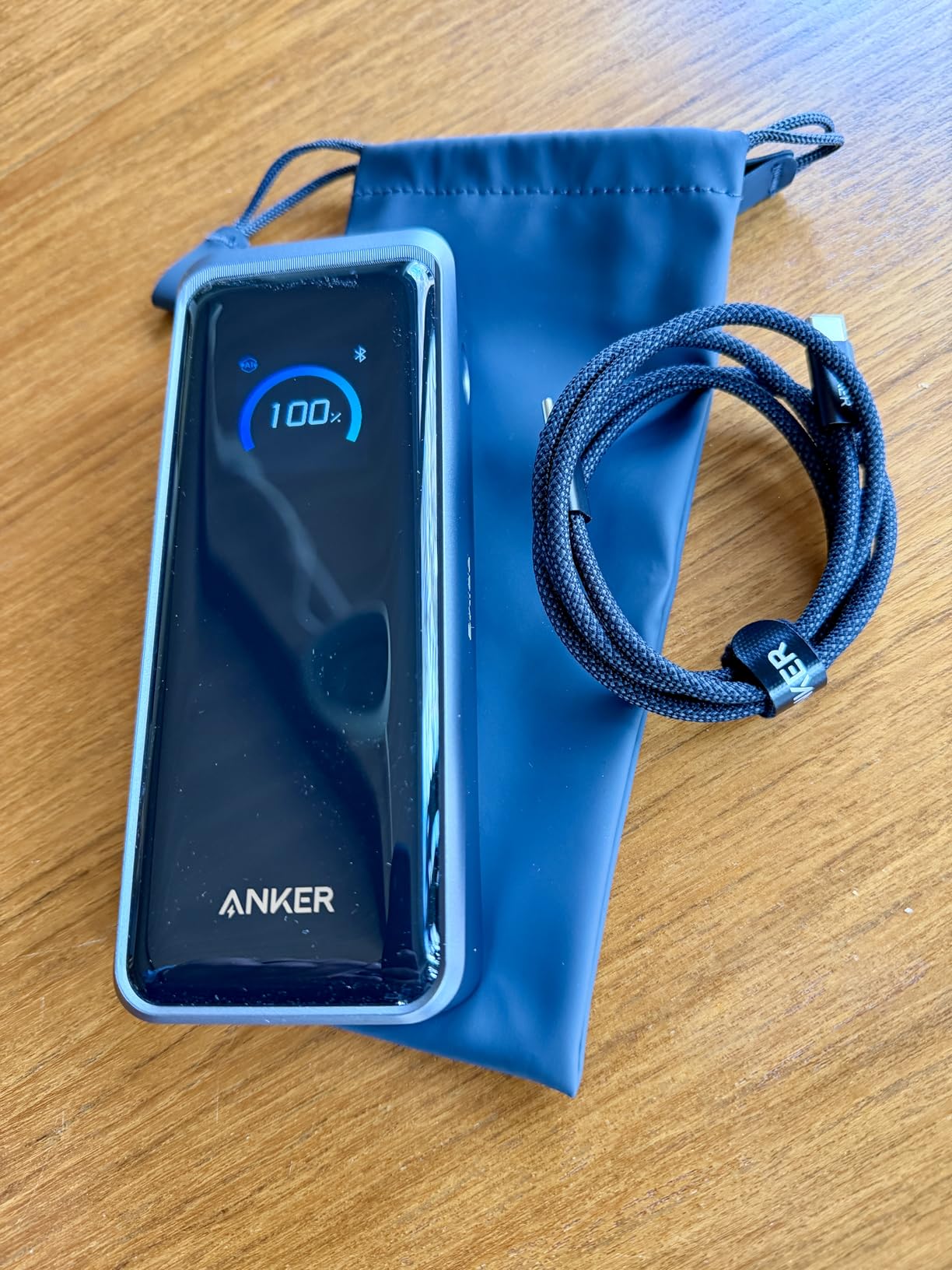 Prime Power Bank and Charging Base, 26,250mAh 300W Max Portable Charger with Base for 6 Devices, Two-Way Charging, Flight-Approved, App Control, for Creators, MacBook, iPhone 17 Series, and More customer photo 2
