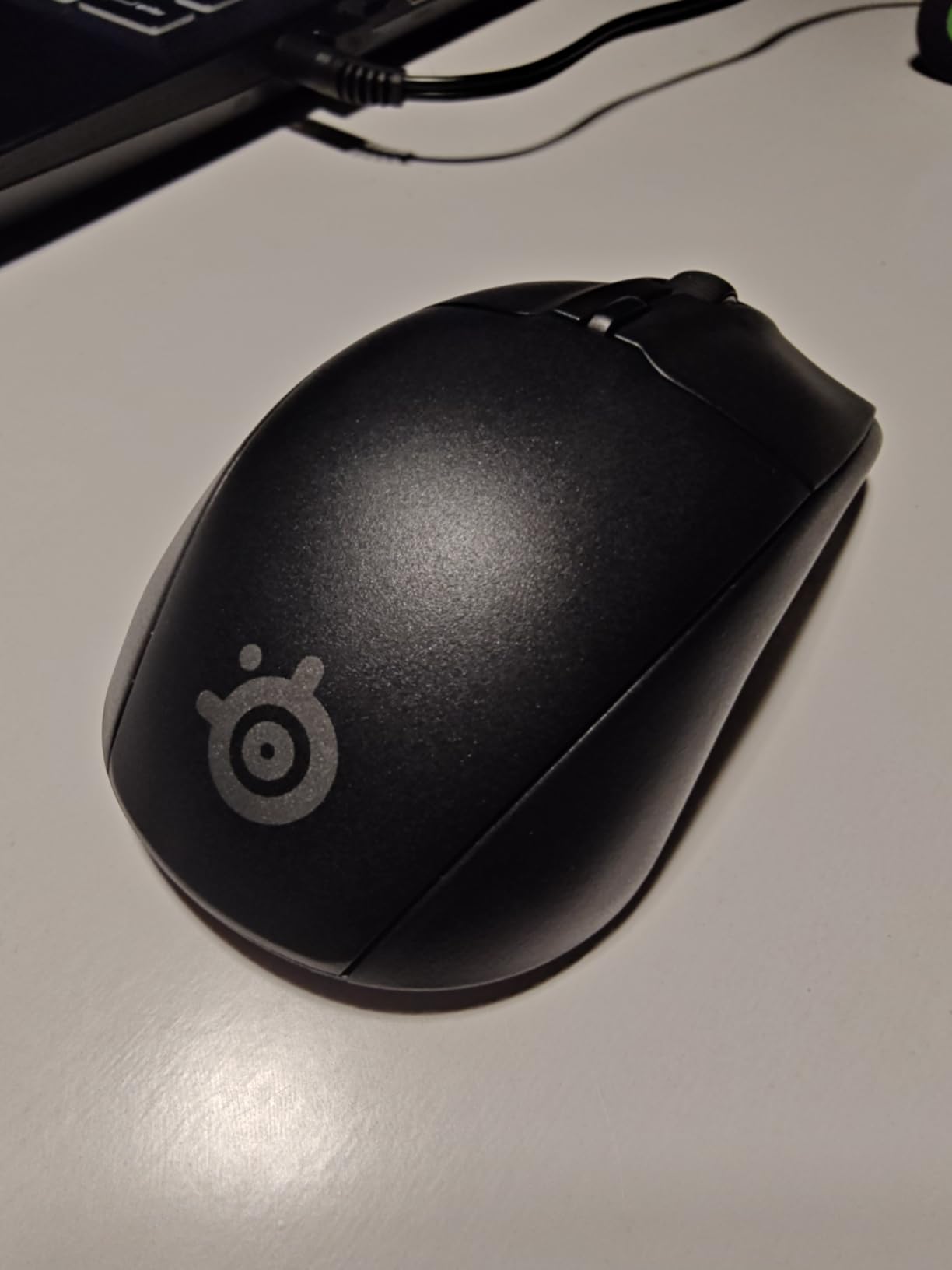 Rival 3 Wireless Gen 2 Gaming Mouse - 2.4GHz and Bluetooth - 18000 DPI TrueMove Air Optical Sensor - 60 Million Click Durability - Light-Weight - 100% PTFE Feet - White customer photo 2