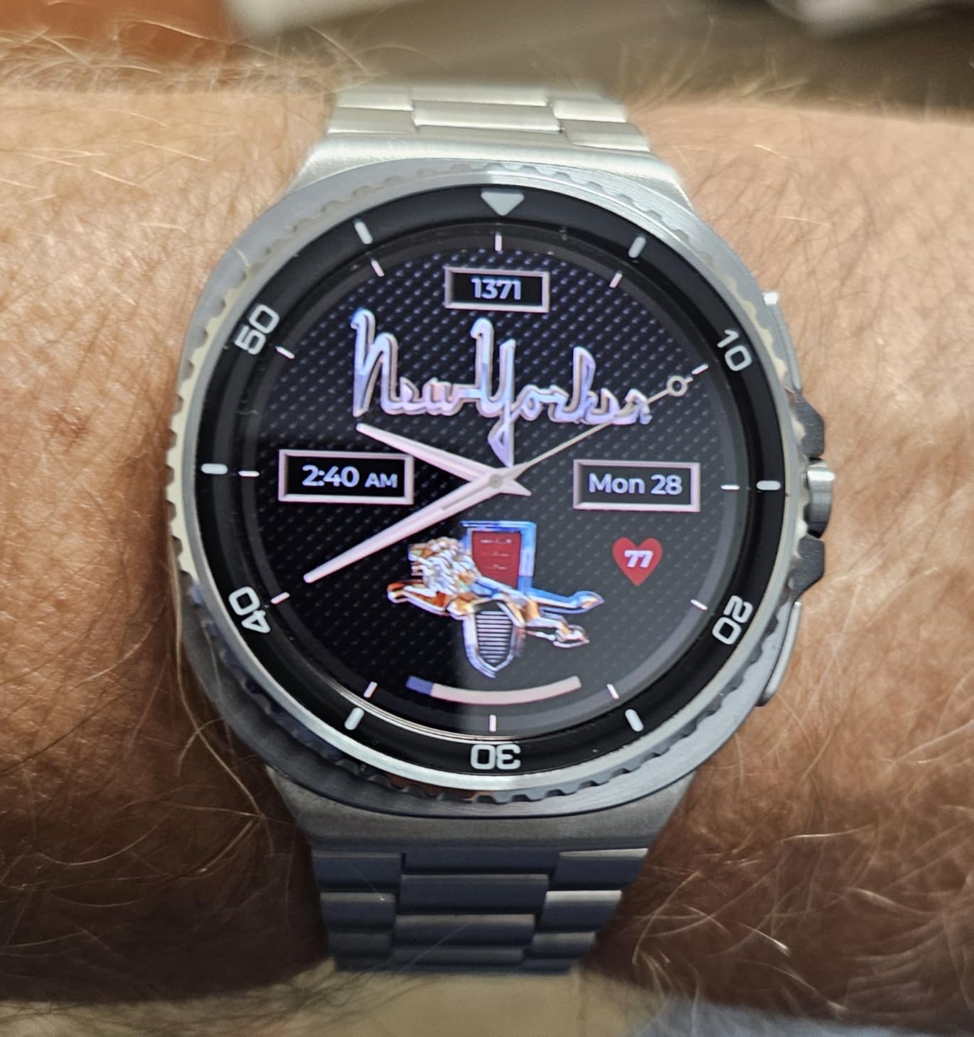 Galaxy Watch 8 Classic (2025) 46mm LTE Smartwatch, Cushion Design, Rotating Bezel, Quick Button, Sleep Coaching, Running Coach, Energy Score, Black [US Version, 2 Yr Warranty] customer photo 2