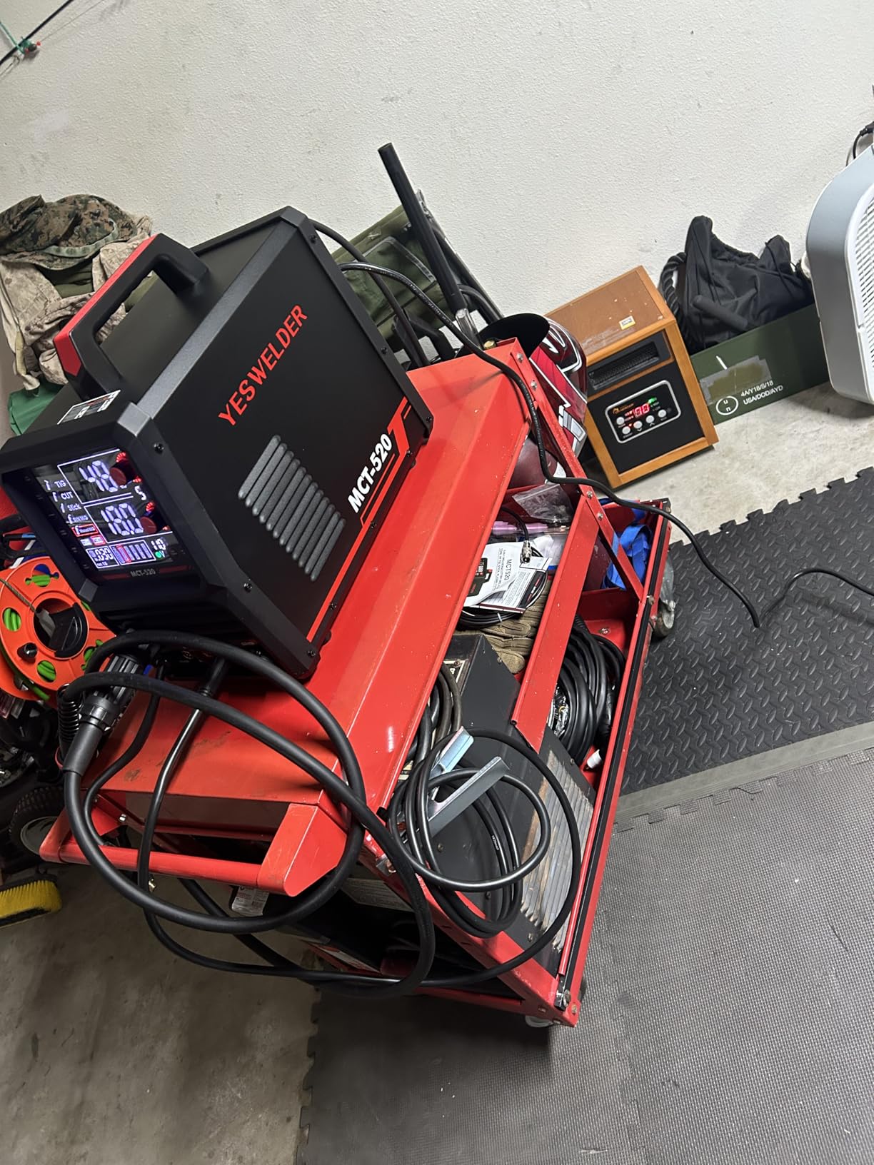 YESWELDER 6-In-1 Multifunctional Welders Combo&Plasma Cutter, MIG/Flux Core MIG/CUT/TIG/Stick/Spool Gun Compatible, 200A MIG/TIG/Stick & 50A CUT, 110V/220V MCT-520 customer photo 2