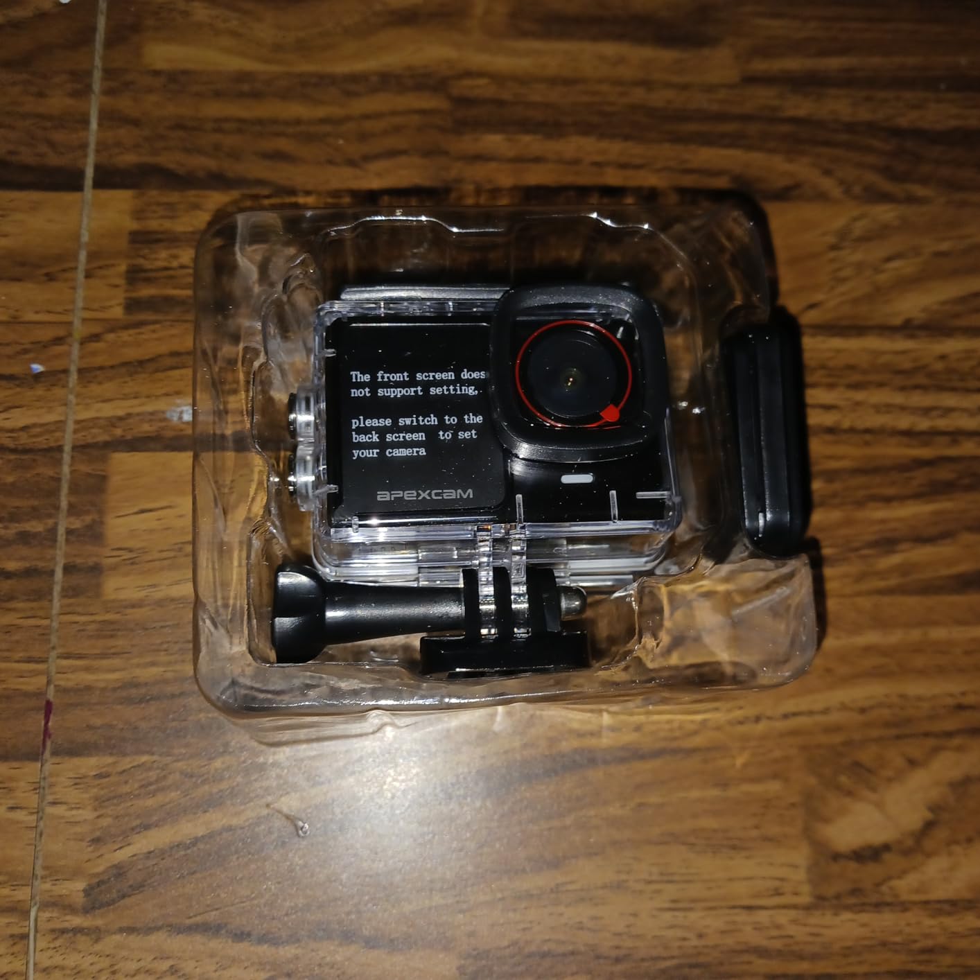 Apexcam X80PRO Dual Screen Action Cam 4K60FPS 8X Zoom EIS 48MP with 64GB Card Ultra HD WiFi Sports Camera, Underwater Camera 2.4G Remote Control, 2X Batteries for Snorkel, Travel, Motorcycle, Bicycle customer photo 1