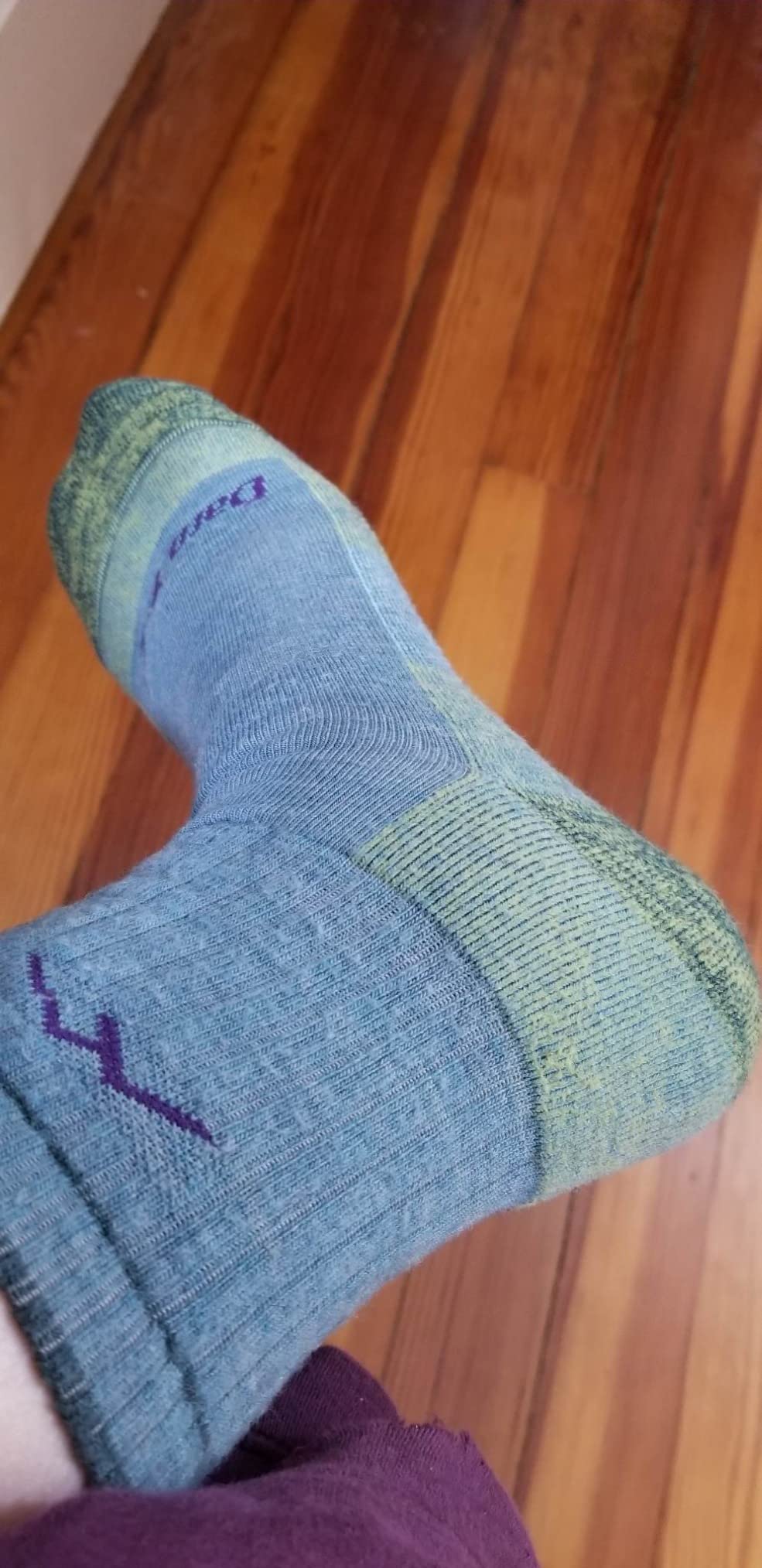 Darn Tough Women Merino Wool Micro Crew Socks Cushion customer photo 1
