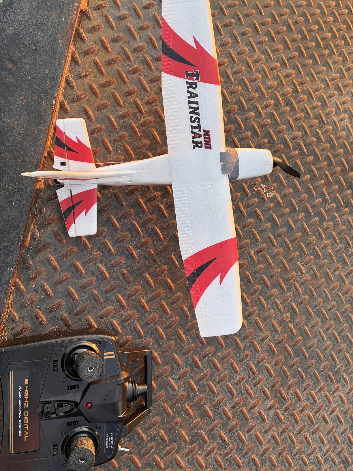 volantexrc RC Plane Trainer Sport Cub 3CH Remote Control Airplane with Prop Saver, 6-Axis Gyro Stabilizer & 3 Modes to Fly, Radio Controlled Aircraft RTF for Beginners and Adults (400mm, Yellow) customer photo 2