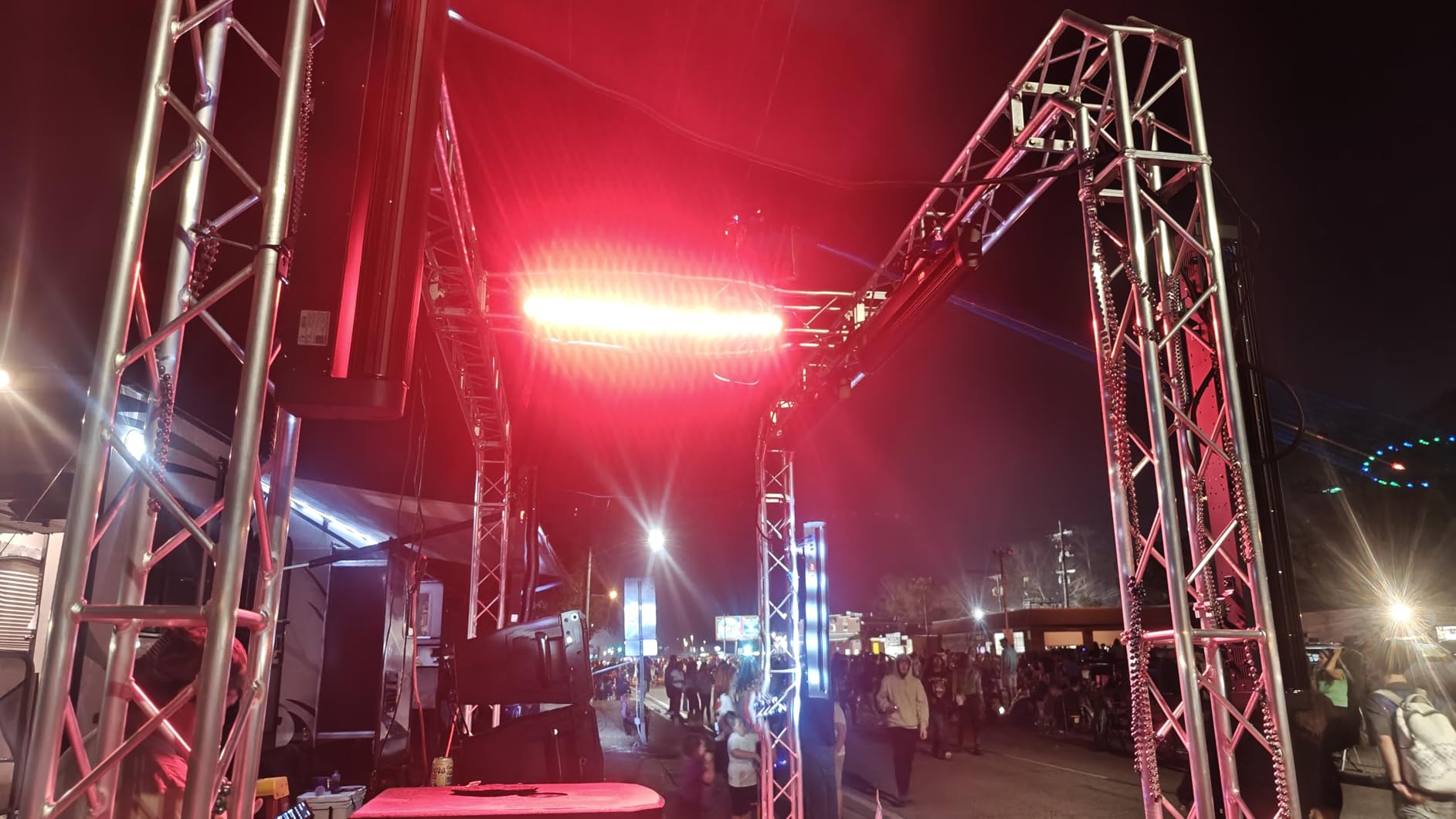 LED Stage Wash Light Bar: Dual-Row Pixel LED Strip Flanked with RGBW Beam - 120W 24LED 4IN1 RGBW Color Changing - DMX Control by DJ Party Planner Uplight for Events Wedding Music Show Band Performance customer photo 2