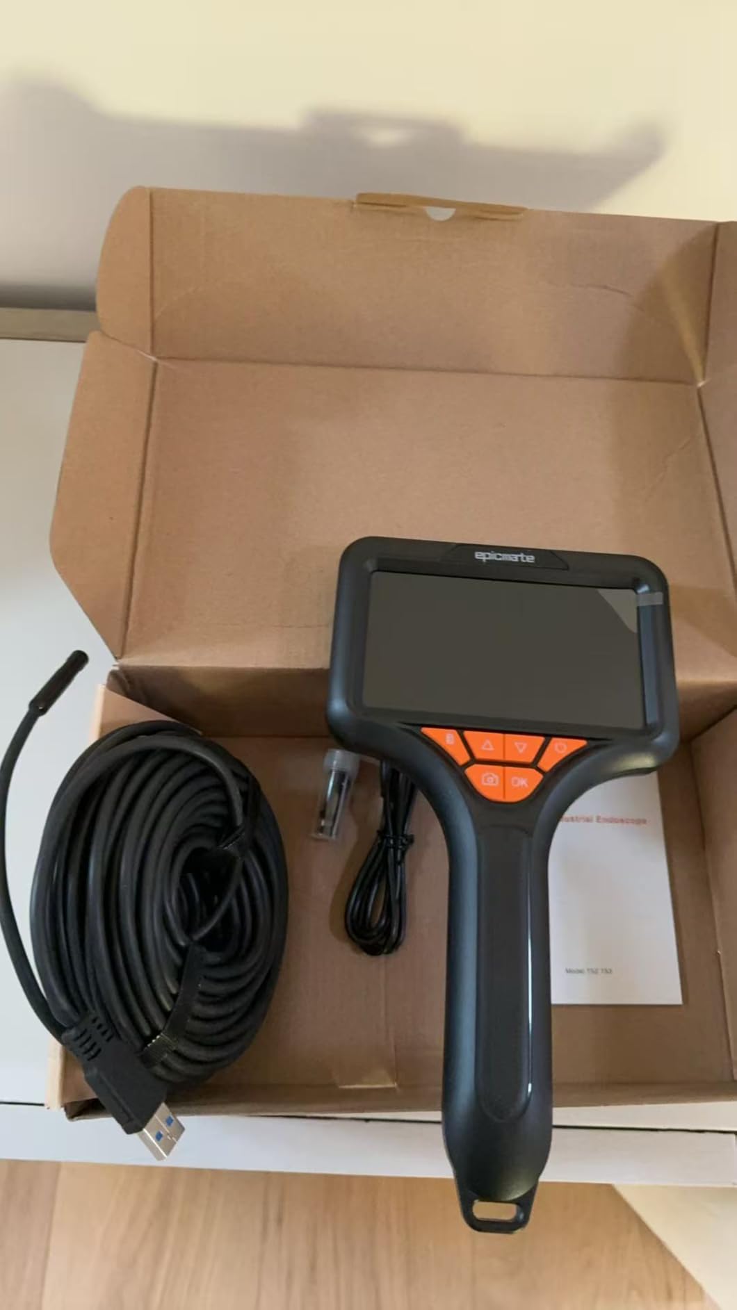Triple Lens Endoscope Camera with Light- 5