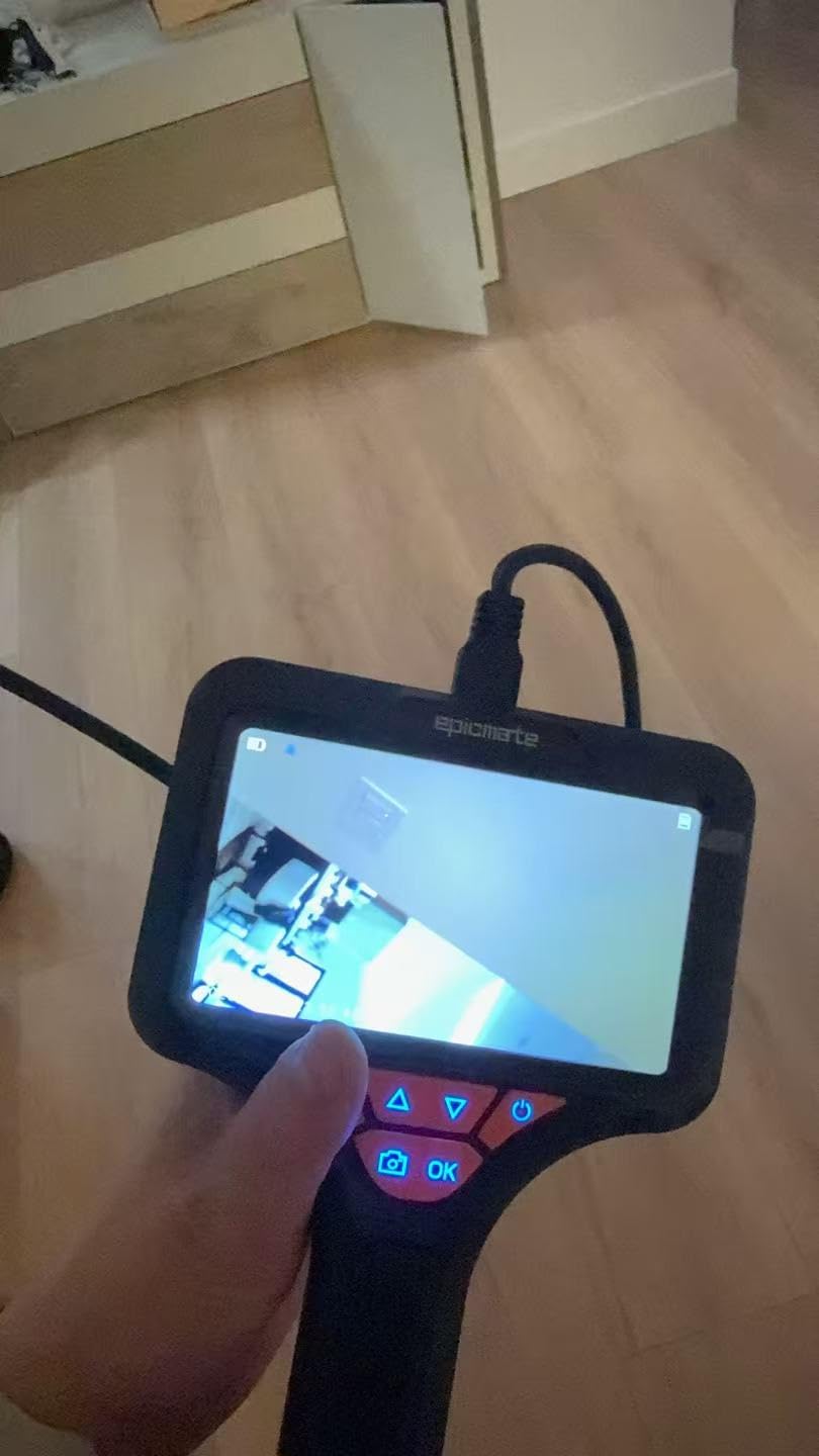 Triple Lens Endoscope Camera with Light- 5