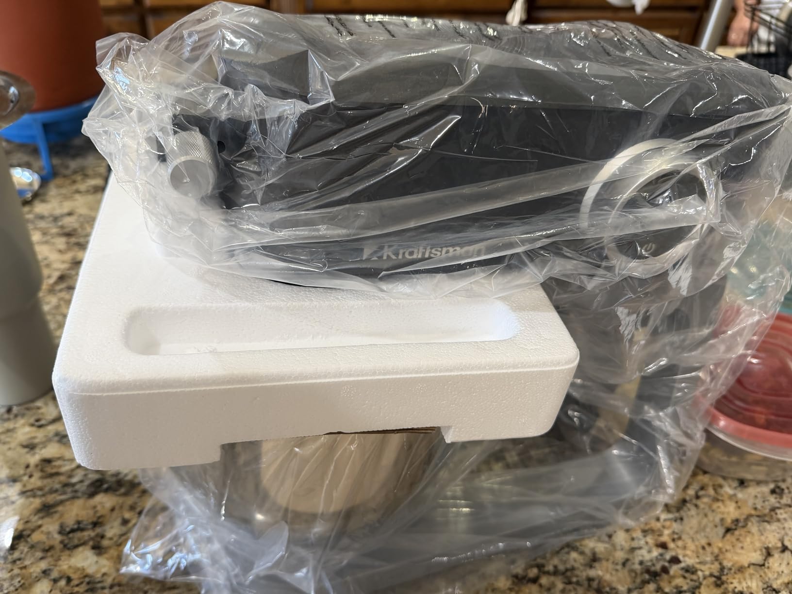 All Metal Stand Mixer DC Motor - Heavy Duty Dough Mixer 5.3 Quart with 4 Stainless Steel Attachments, Quiet Operation with Timer, Versatile Standing Mixer with Power Hub, 8-Speed (Black) customer photo 1