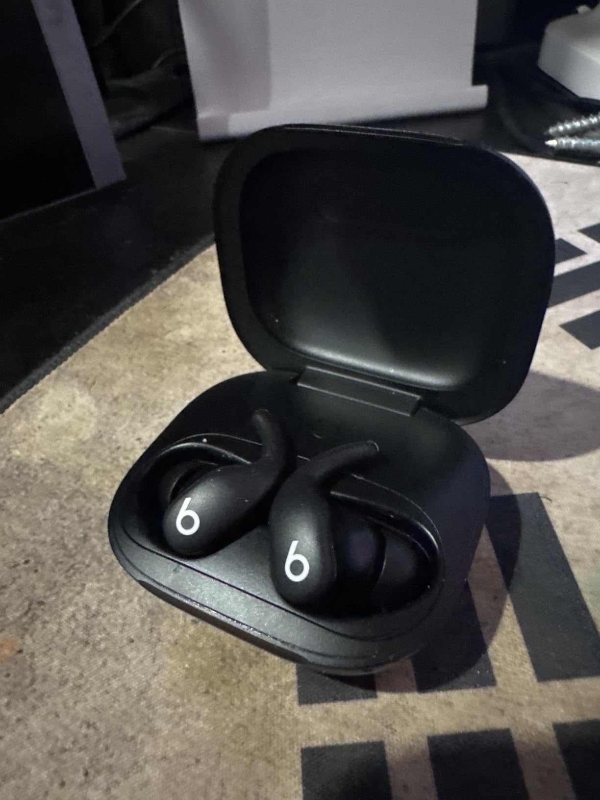 Powerbeats Fit - Wireless Noise Cancelling Workout Earbuds with Secure-Fit Wingtips, Up to 30-Hour Battery Life, Sweat & Water Resistant, Apple & Android Compatible - Spark Orange customer photo 1