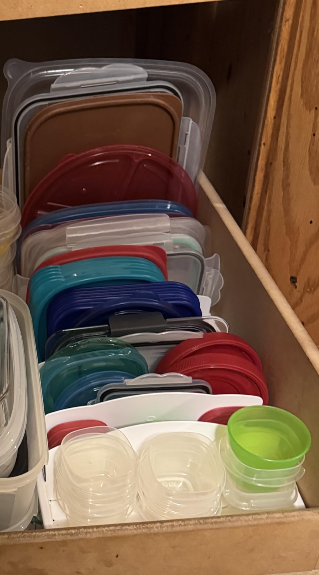 Lifewit Kitchen Cabinet Organizer for Food Container Lid, Lid Holder with 6 Adjustable Dividers & 7 Sections for Pantry Organizers and Storage, Home Drawer Organization, Large, 13