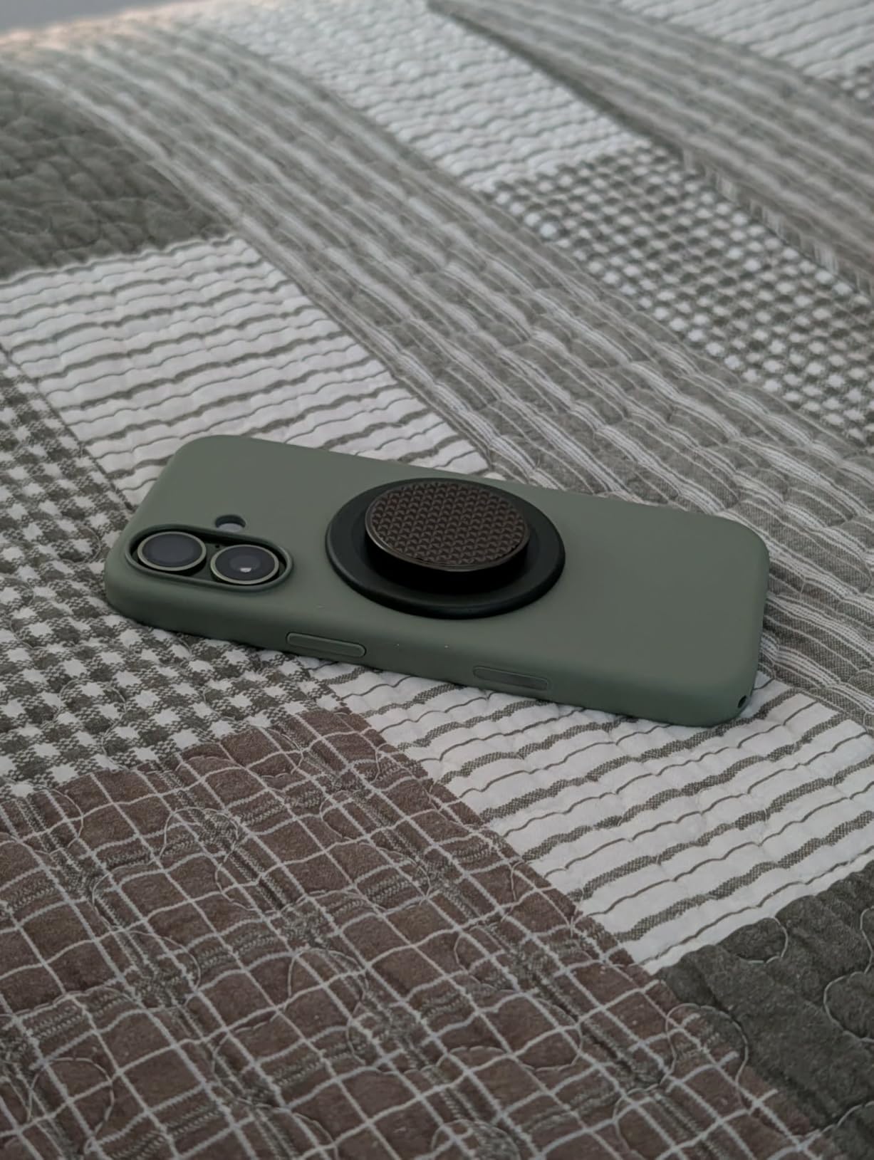 Apple iPhone 17 Pro Silicone Case with MagSafe and Camera Control: Lightweight Phone Case, Wireless Charging Compatible, Smooth Matte Finish, Midnight customer photo 1