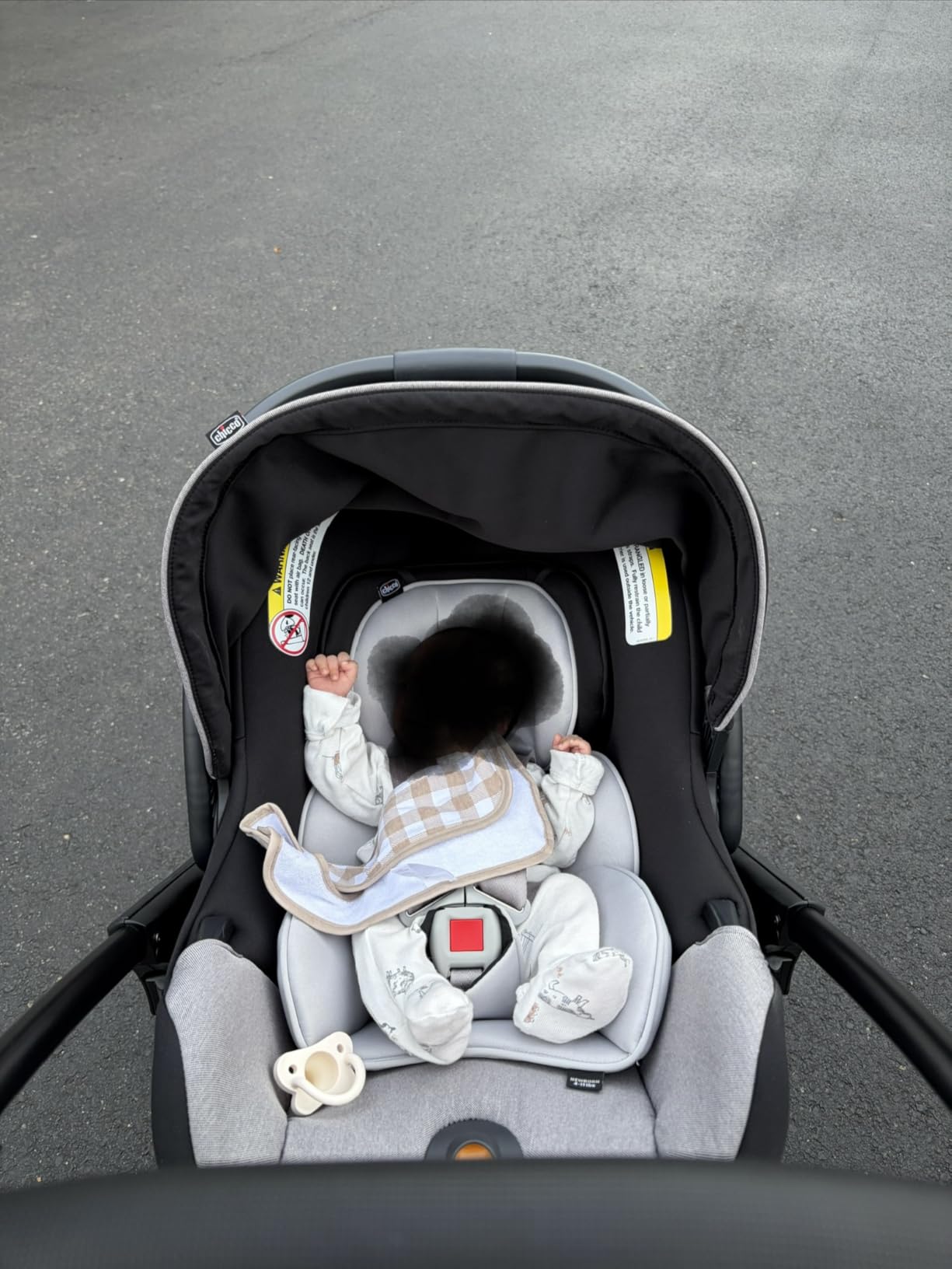 Chicco Corso LE ClearTex Modular Travel System, Corso LE Modular Stroller with KeyFit Max ClearTex Infant Car Seat and Base, Canyon/Grey customer photo 1