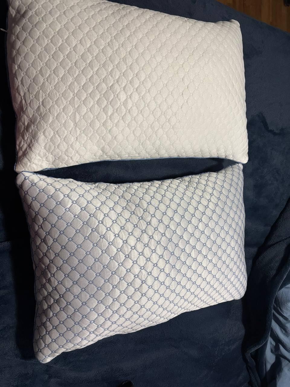 Adjustable Bed Pillows Queen Size Set of 2 for Sleeping, Soft and Supportive Bed Pillows with Memory Foam Filling for Side, Back and Stomach Sleepers, Neck Supportive-Queen Size, 2 Pack customer photo 1