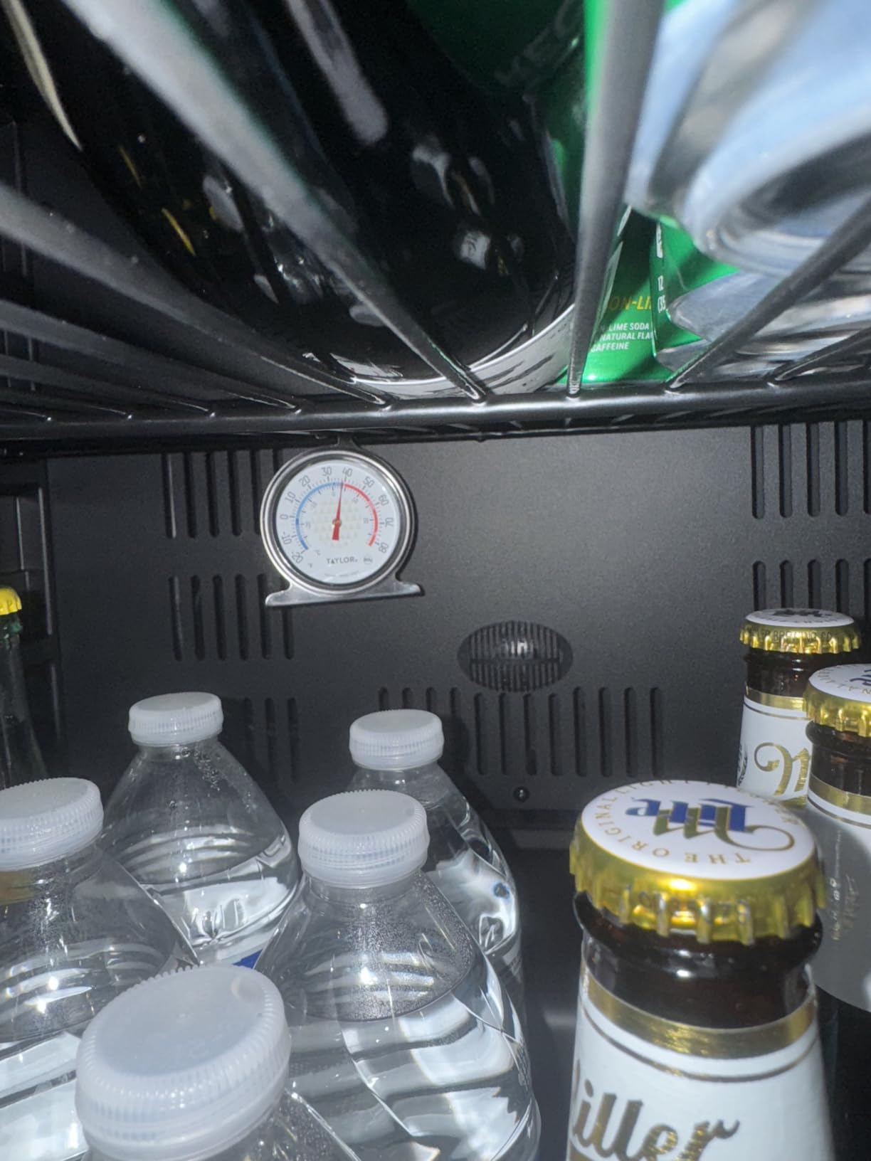 Ca'Lefort 24 Inch Beverage Refrigerator - 180 Can Beverage Fridge with 34°-54°F, Built in or Freestanding Beverage Cooler with Glass Door and 3 LED, Drink Fridge for Home/Kitchen(5.65 cu.ft) customer photo 2