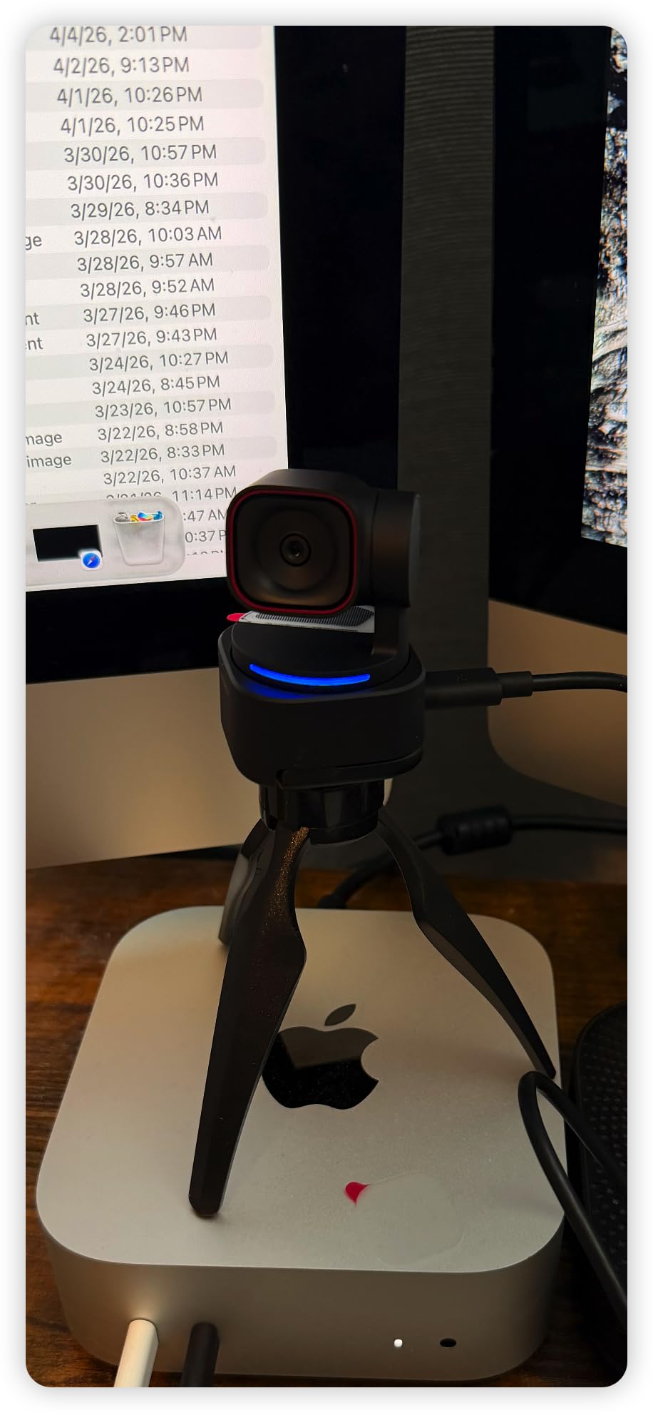 OBSBOT Tiny 3 Lite AI-Powered Spatial Audio 4K Webcam - Compact AI Tracking PTZ Camera with 1/2