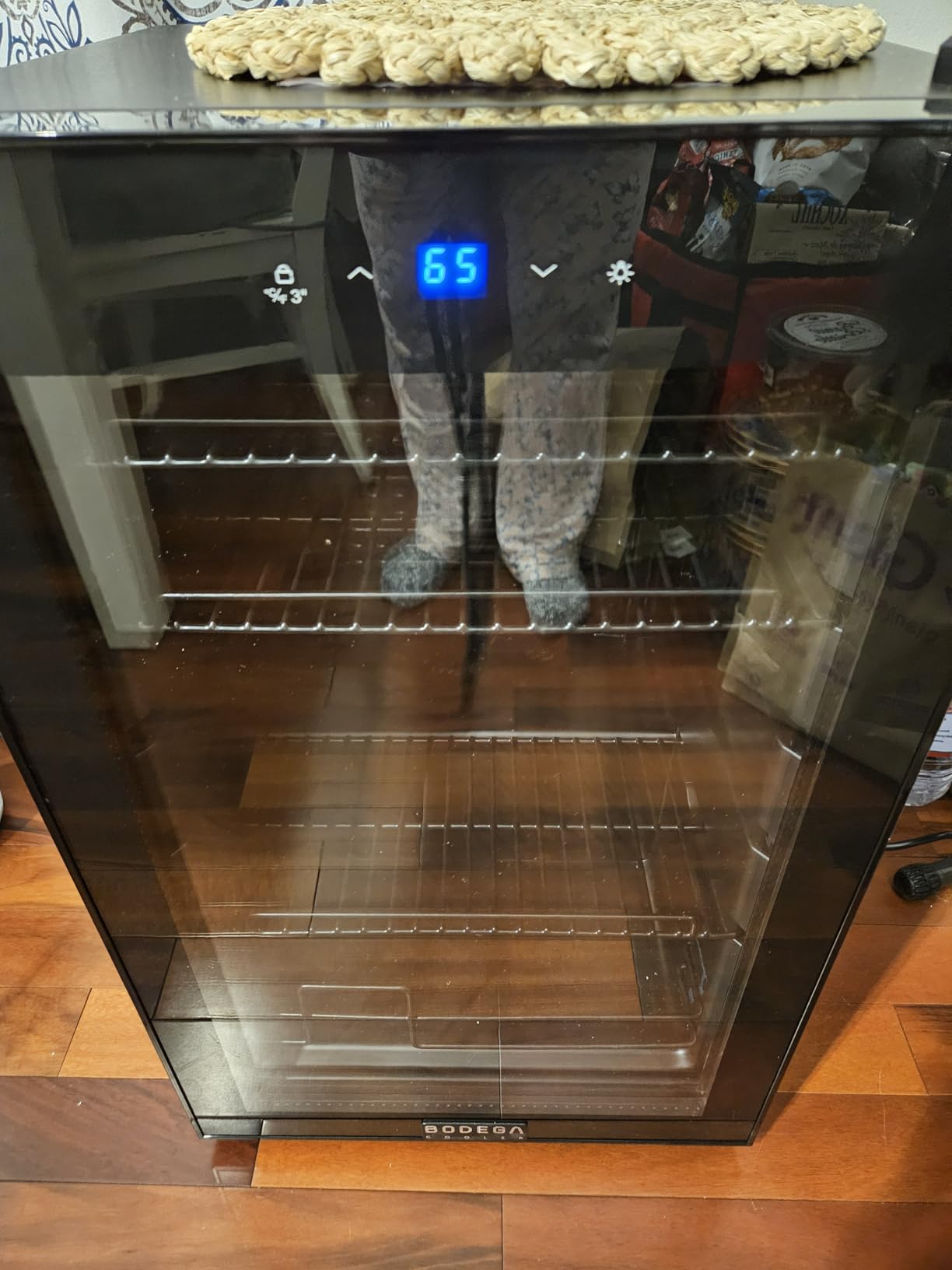 BODEGACOOLER Commercial Freezer Upright, 1 Door Standing Display Freezer With Glass Door, 18 Cu.Ft Large Capacity, -15℉-5℉ Temperature Range, Auto Defrost, For Ice Cream, Frozen Foods customer photo 2