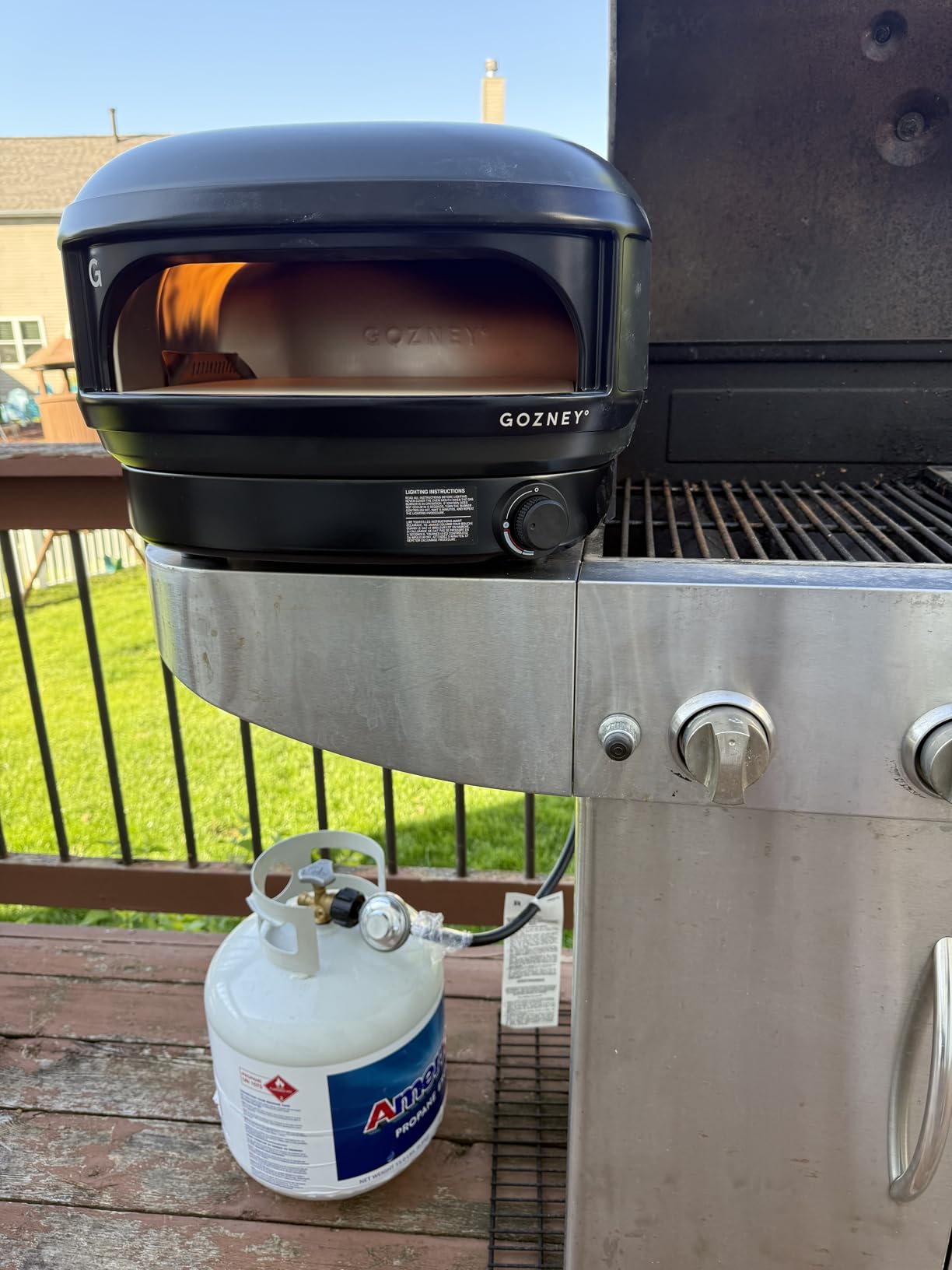 Gozney Arc Lite Outdoor Pizza Oven, Propane Gas Pizza Oven, Precision Flame Control, Cooks 12