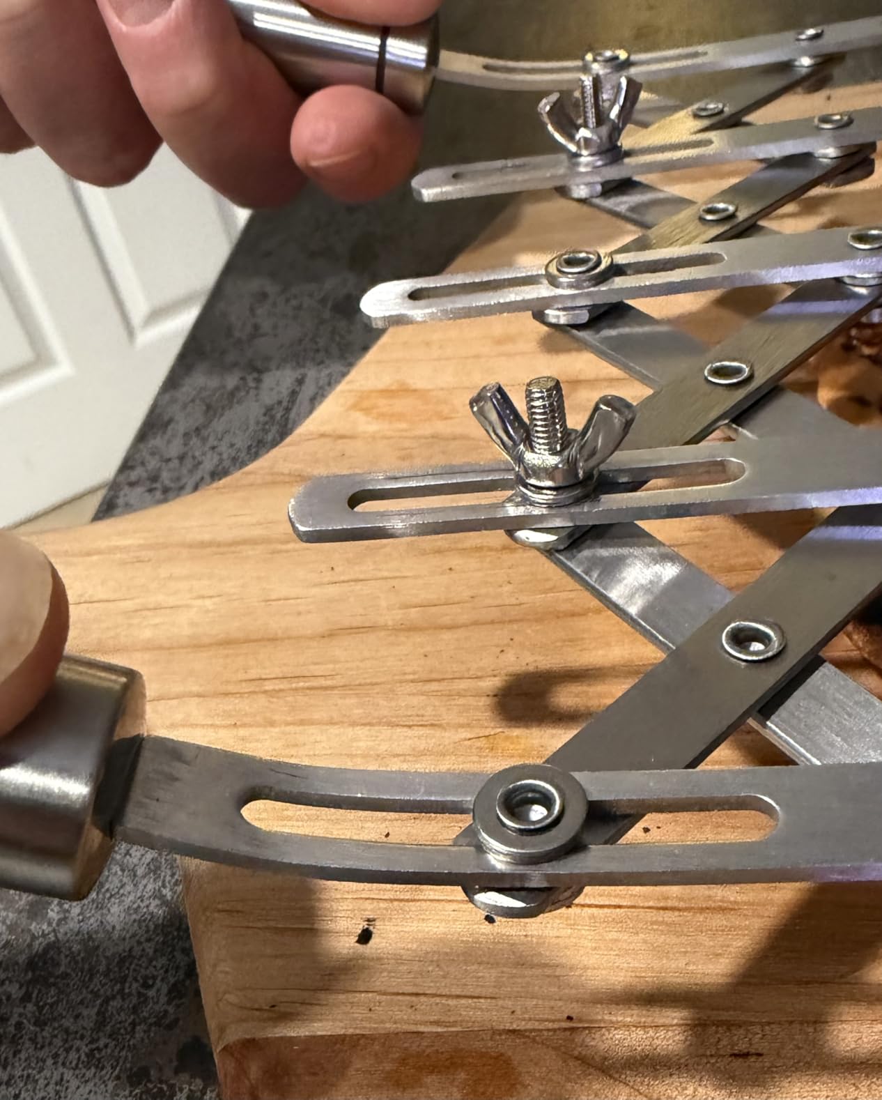 5-Wheel Pastry Cutter & Dough Divider - Adjustable Heavy Duty Stainless Steel Tool for Cinnamon Rolls, Brownies, Lattice, Pasta, Pizza | Achieve Perfect, Even Cuts Every Time customer photo 2