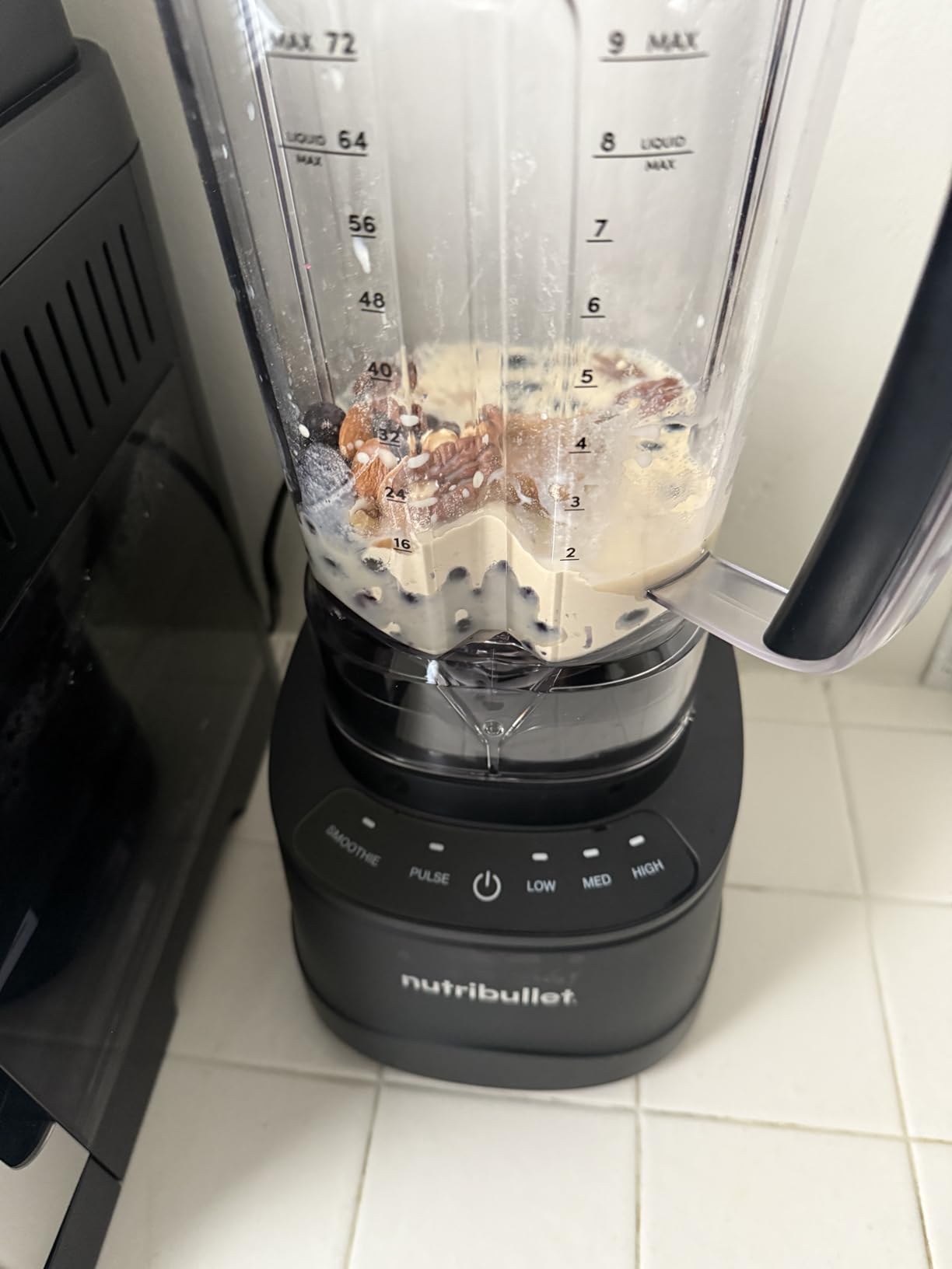 nutribullet Power Core Blender, 1400W Peak Power, Smoothies, Crushed Ice & Frozen Fruit, Full-Size Countertop Blender, 72-oz. Pitcher, Black, NBF70100 customer photo 1
