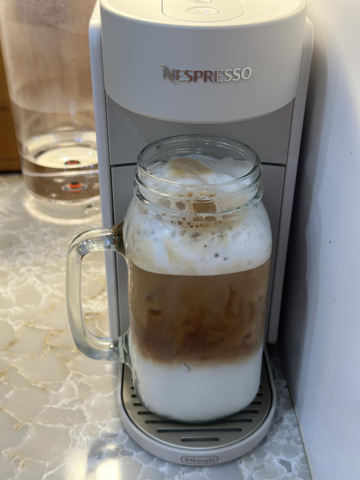 Nespresso Vertuo Up Coffee and Espresso Maker by DeLonghi, White customer photo 2