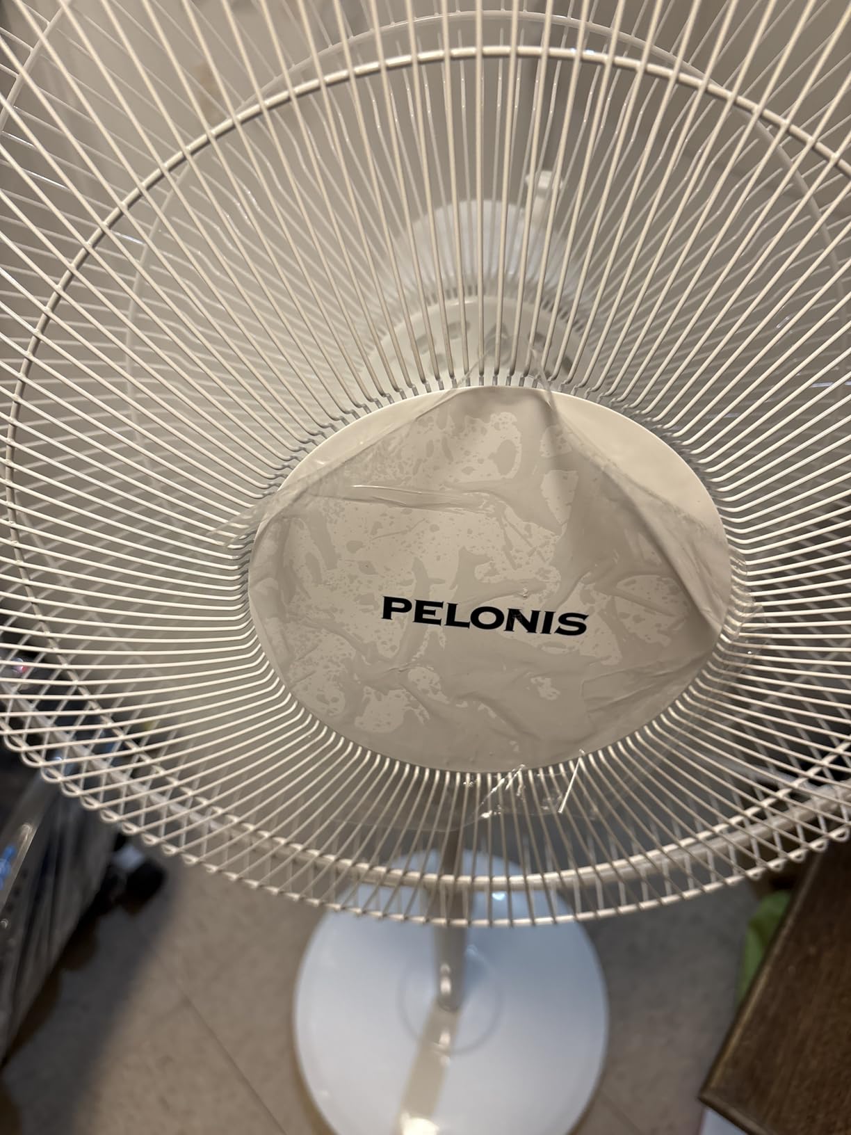 PELONIS 16'' Pedestal Fan for Bedroom with Remote, Upgraded, Standing Fan with 7-Hour Timer, 90° Oscillation, 3-Speeds, Adjustable Height, Electric Cooling Fans for Living Room and Office customer photo 1
