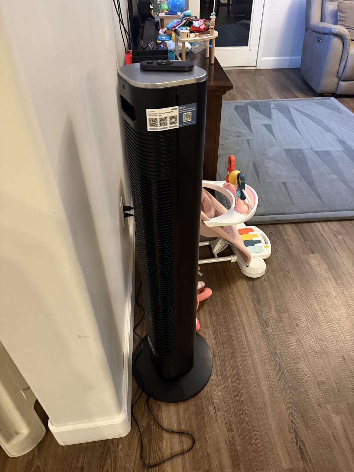 MORENTO Tower Fan for Bedroom, 36