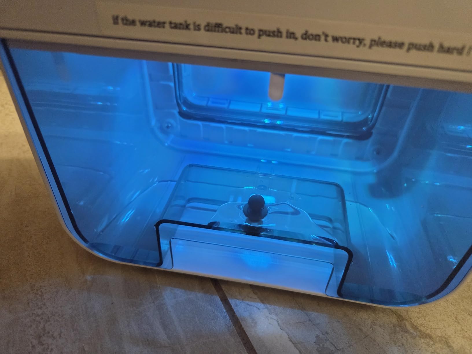 1000 sq.ft Dehumidifier for Home, Dehumidifiers for Basement, Bathroom, Bedroom with Auto Shut Off and Drain Hose, Built-in Aromatherapy Diffuser, 7 Colors LED Light, Quiet Sleep Mode(White) customer photo 2