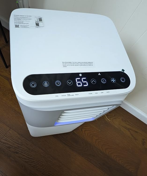 16000 BTU Portable Air Conditioners for Large Room up to 730 sq.ft 5-in-1 Smart AC Unit with WiFi APP/Remote Control, Fast Cooling, Dehumidifier, Quiet Sleep Mode, Window Kit Included customer photo 2