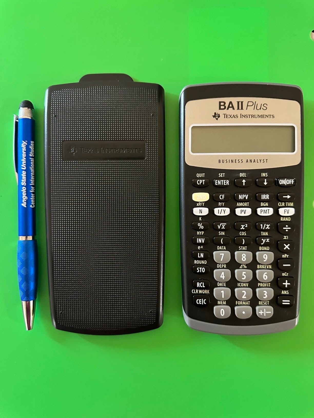 Texas Instruments BA II Plus Financial Calculator, Black customer photo 1