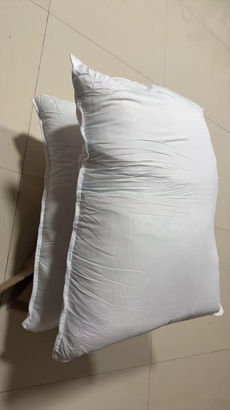 Amazon Basics Down Alternative Pillows for Stomach and Back Sleepers, Soft Density, Standard Size 26