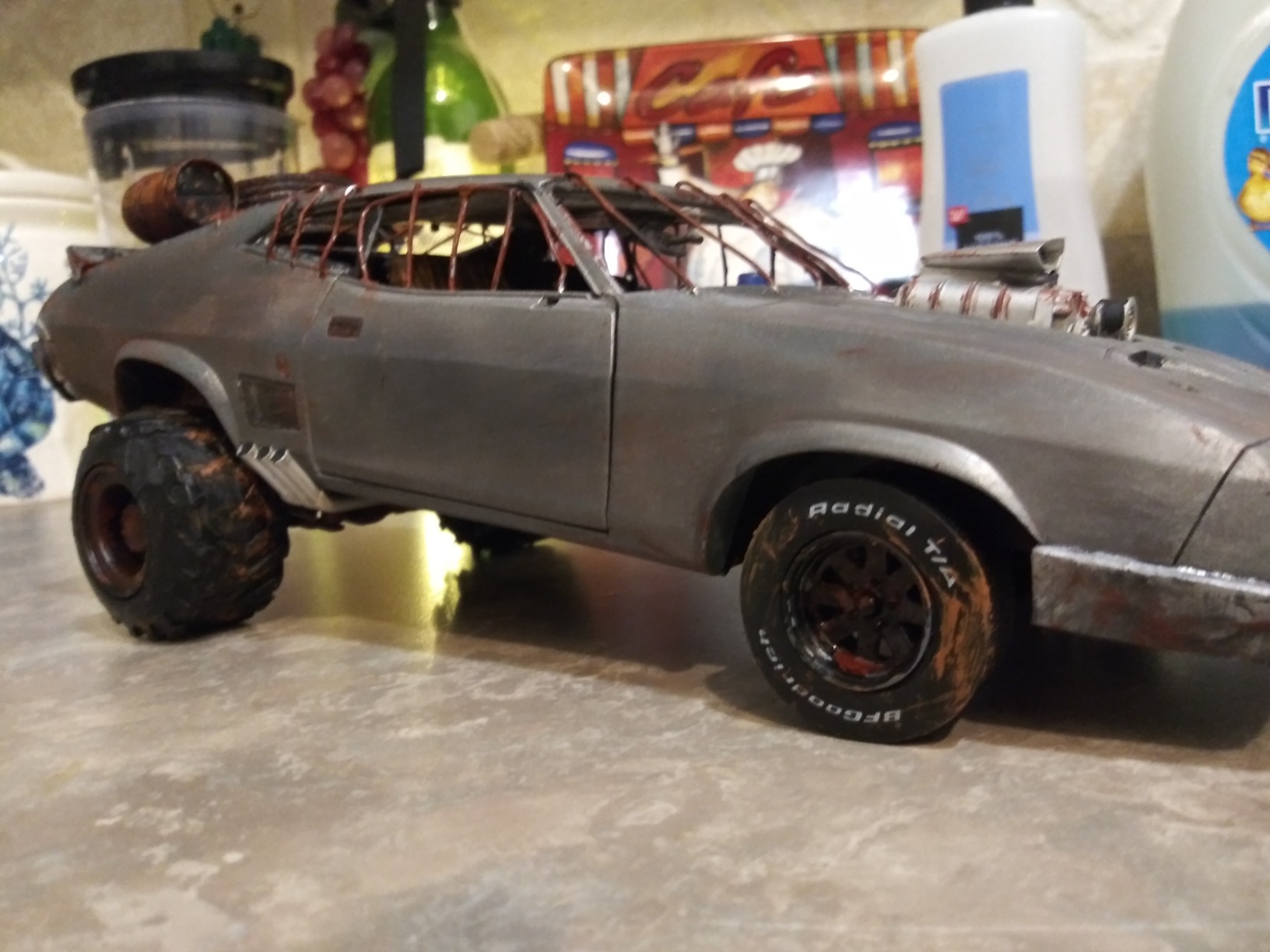Greenlight 12996 1:18 Scale Last of The V8 Interceptors (1979) 1973 Ford Falcon XB, Black customer photo 1