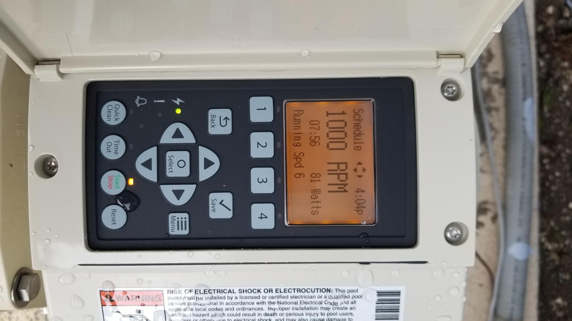 Pentair 011028 IntelliFlo VS Energy Efficient 230V Variable Speed In Ground Swimming Pool and Spa Pump with Digital Control Keypad customer photo 1