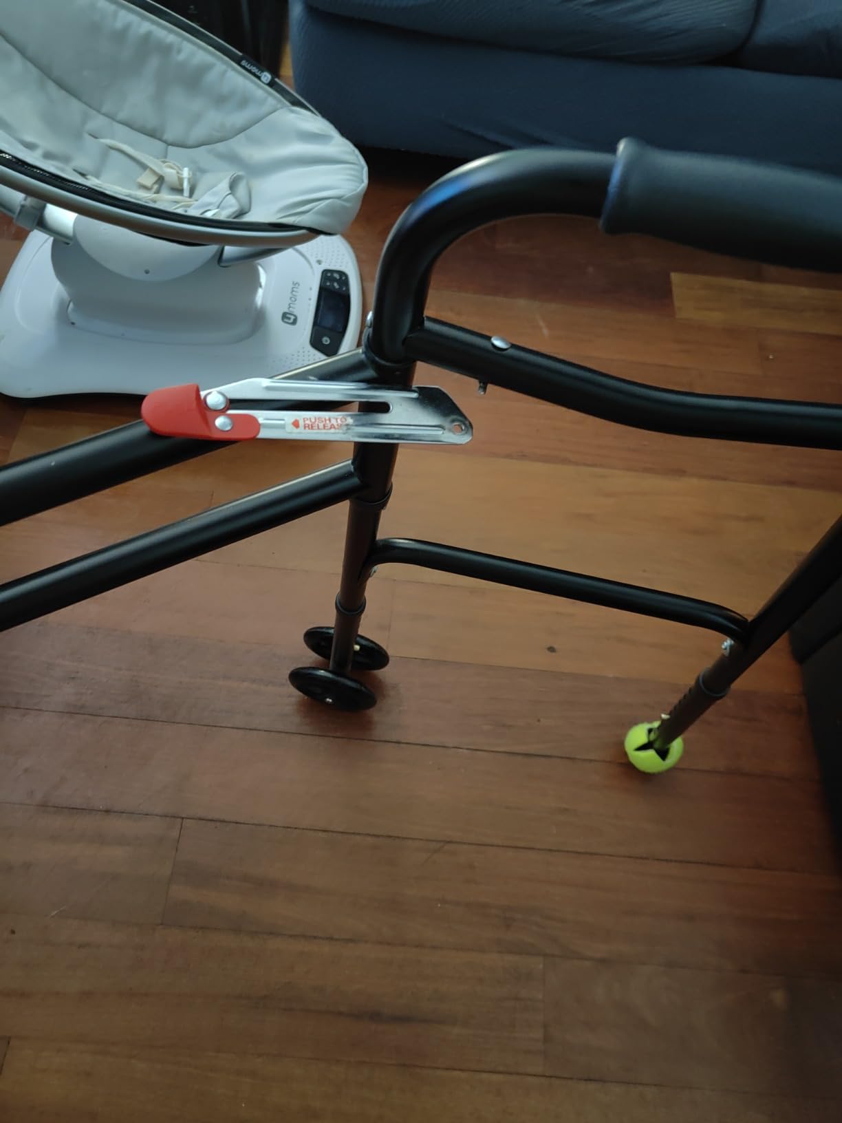 AireMed Bariatric Walker with 5