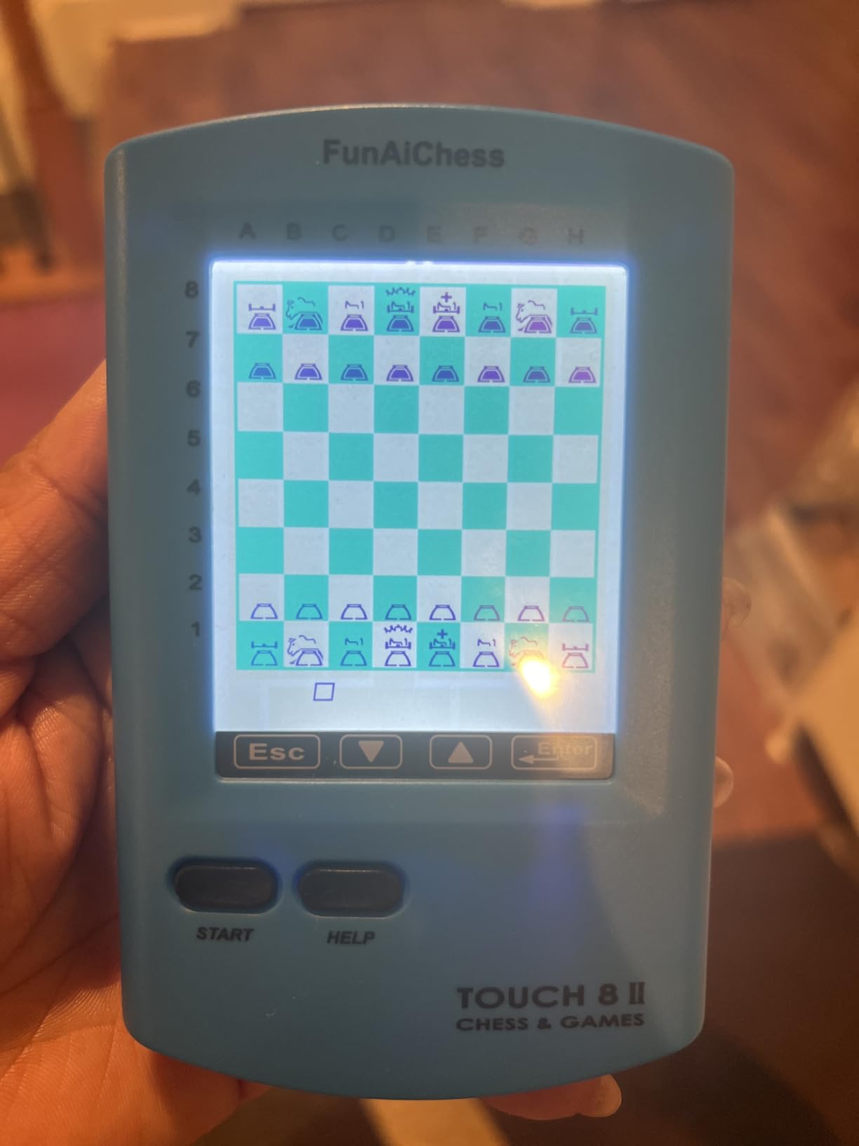 Handheld Electronic Chess Board 8 in 1 Touch Chess Computer Game Portable Electronic Chess Set for Adults, Kids, and Beginners customer photo 1
